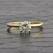 GIA 1.03 ct. I-SI1 Round Brilliant Cut Diamond Engagement Ring