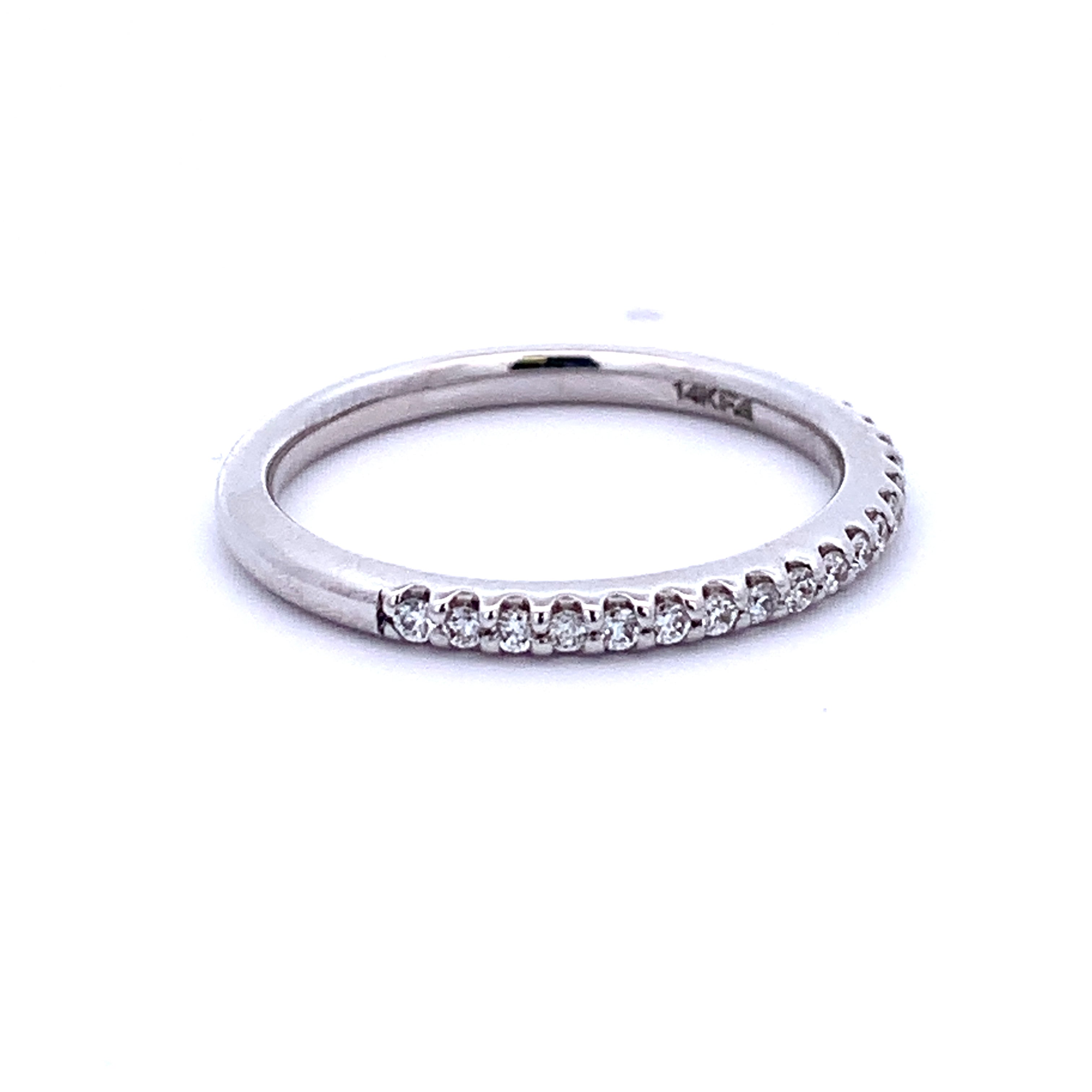 .18 CTW Diamond Band in 18k White Gold