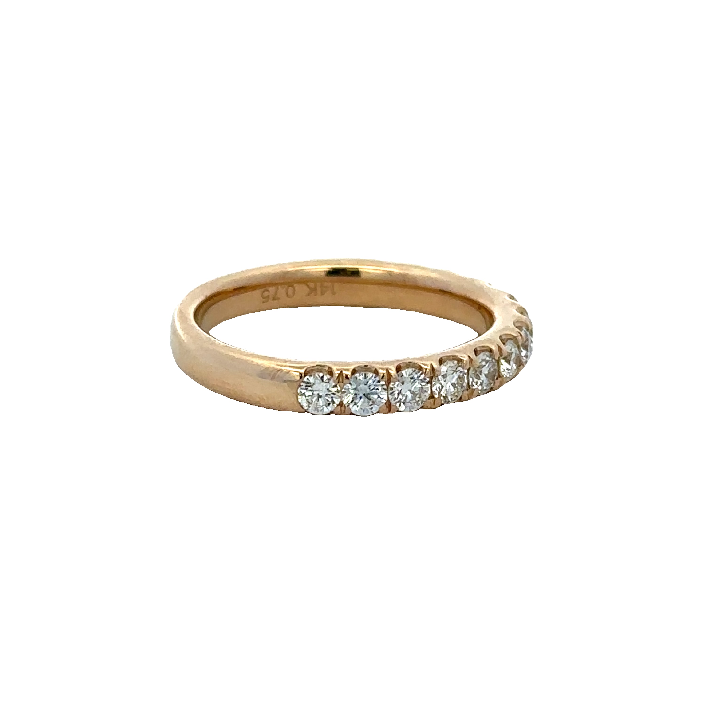 .75 CTW Diamond Band in Yellow Gold