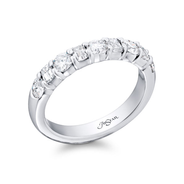 Platinum Diamond Wedding Band – Size 6.25