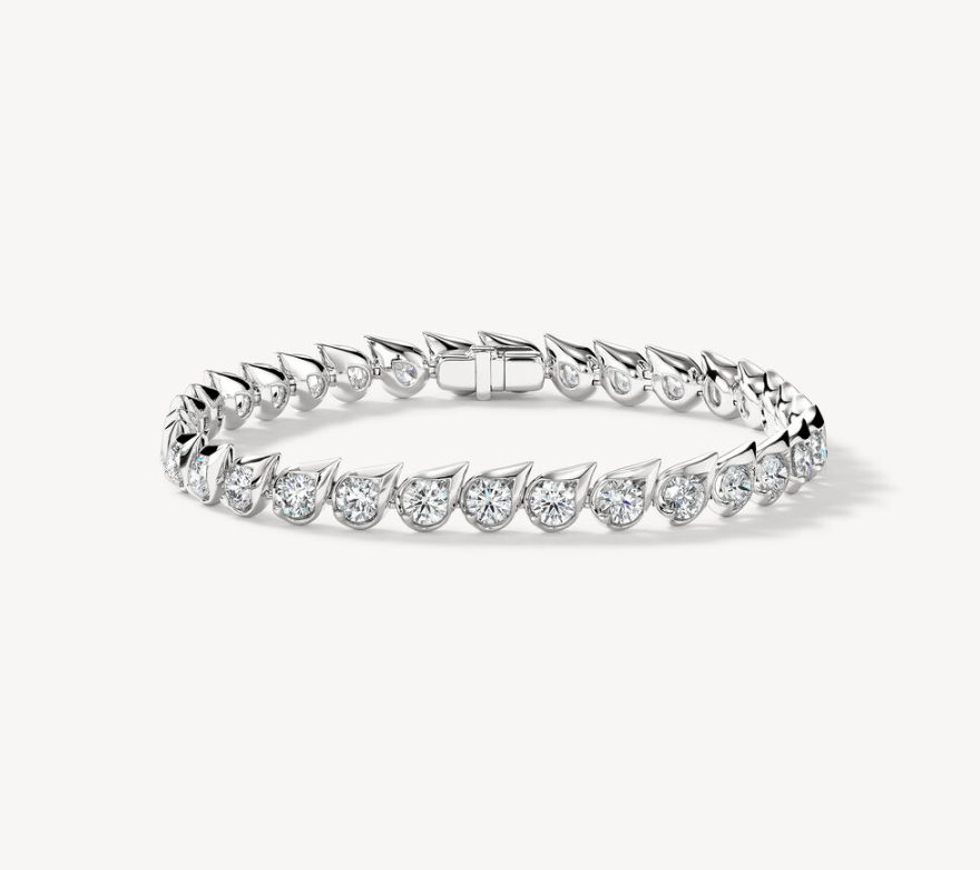 Hearts On Fire the LU Droplet Bracelet