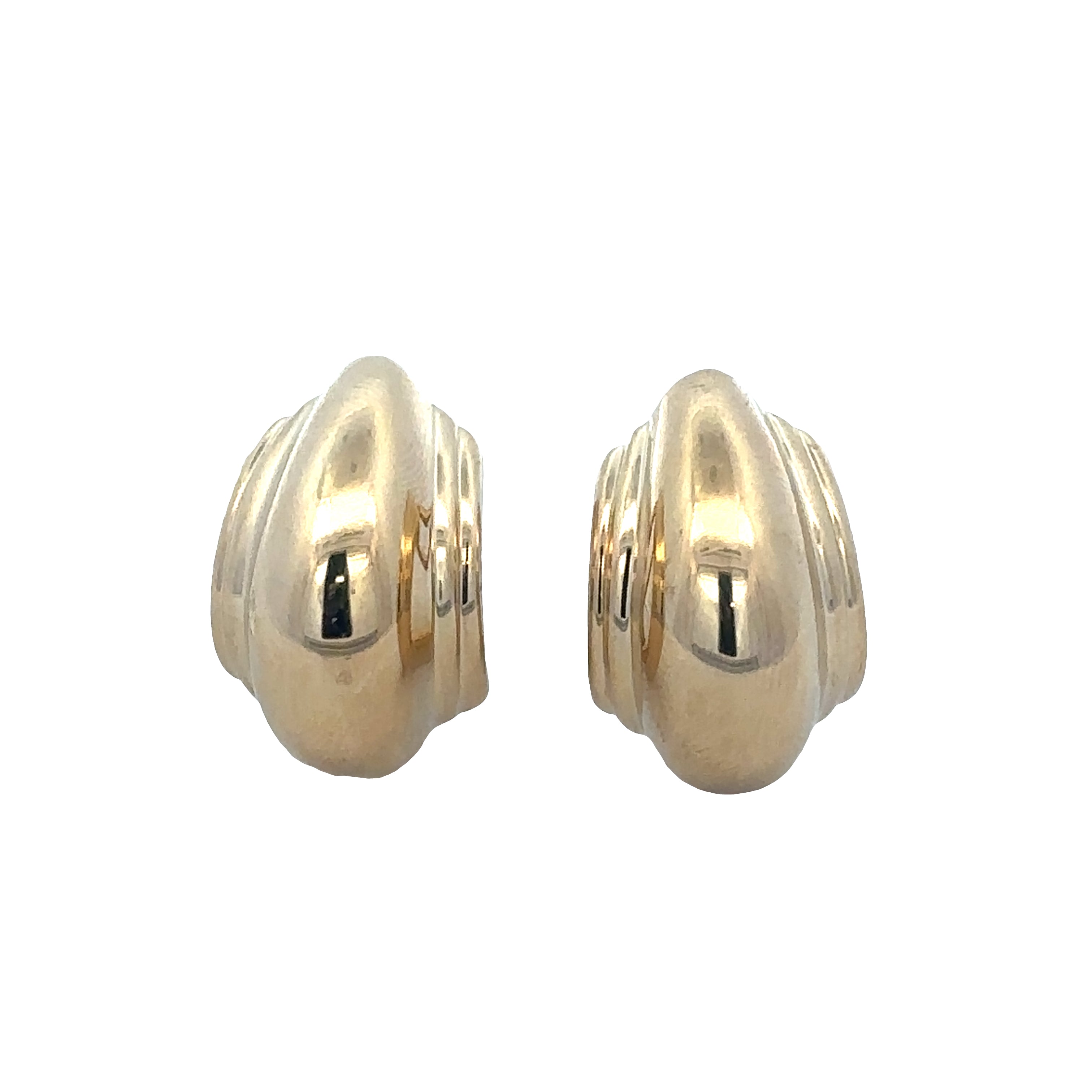 Estate Tiffany & Co. 18k Yellow Gold Vendôme Clip-On Earrings