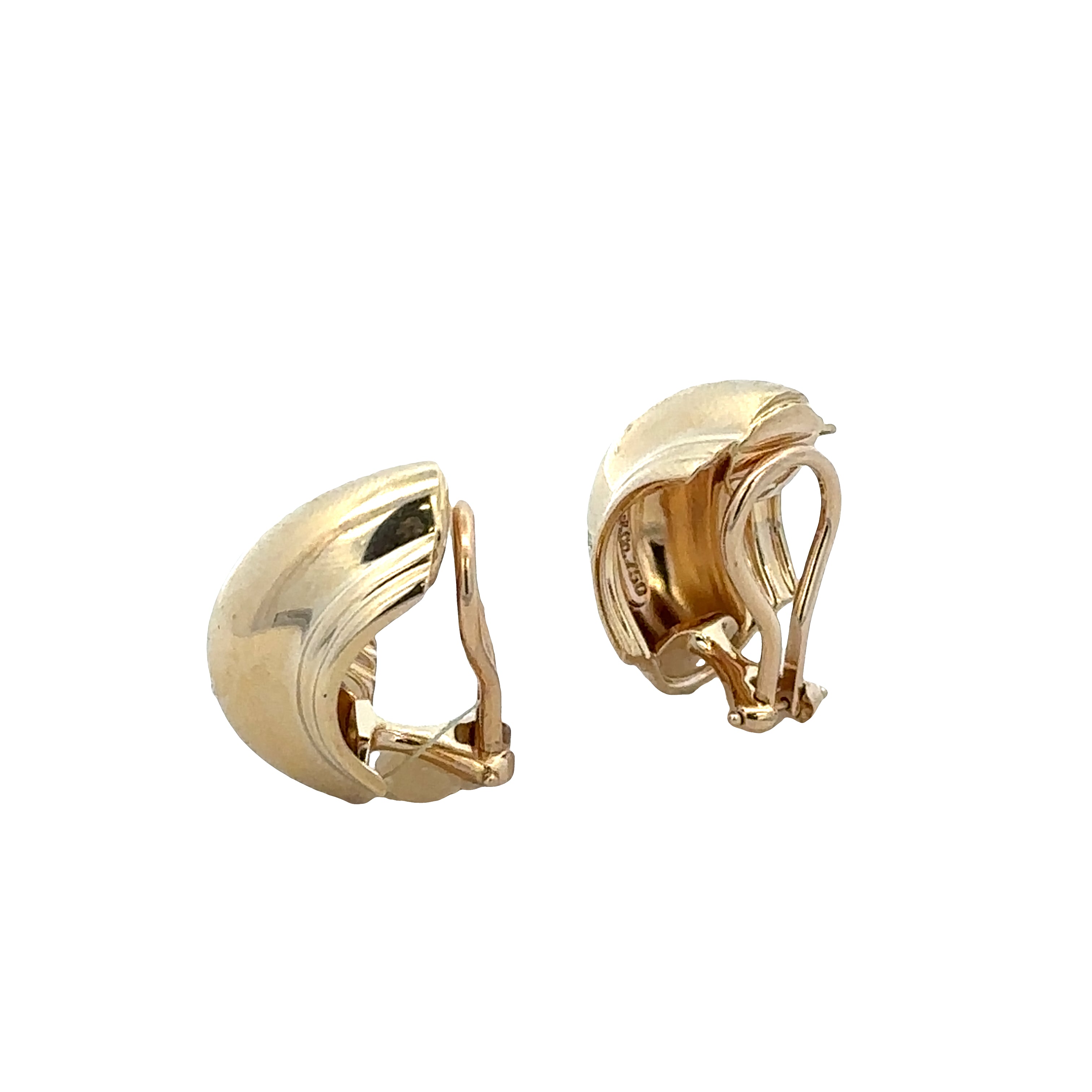 Estate Tiffany & Co. 18k Yellow Gold Vendôme Clip-On Earrings