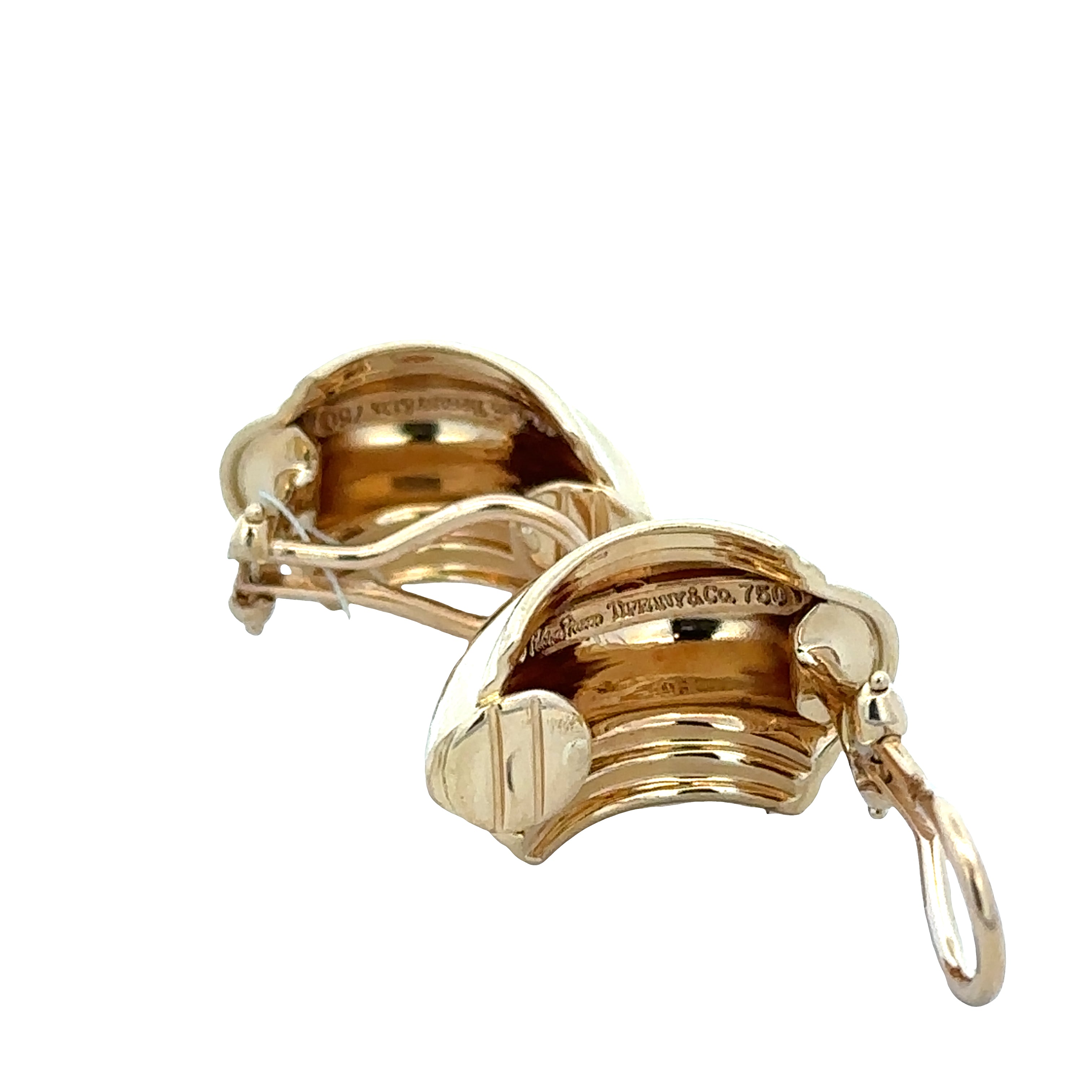 Estate Tiffany & Co. 18k Yellow Gold Vendôme Clip-On Earrings