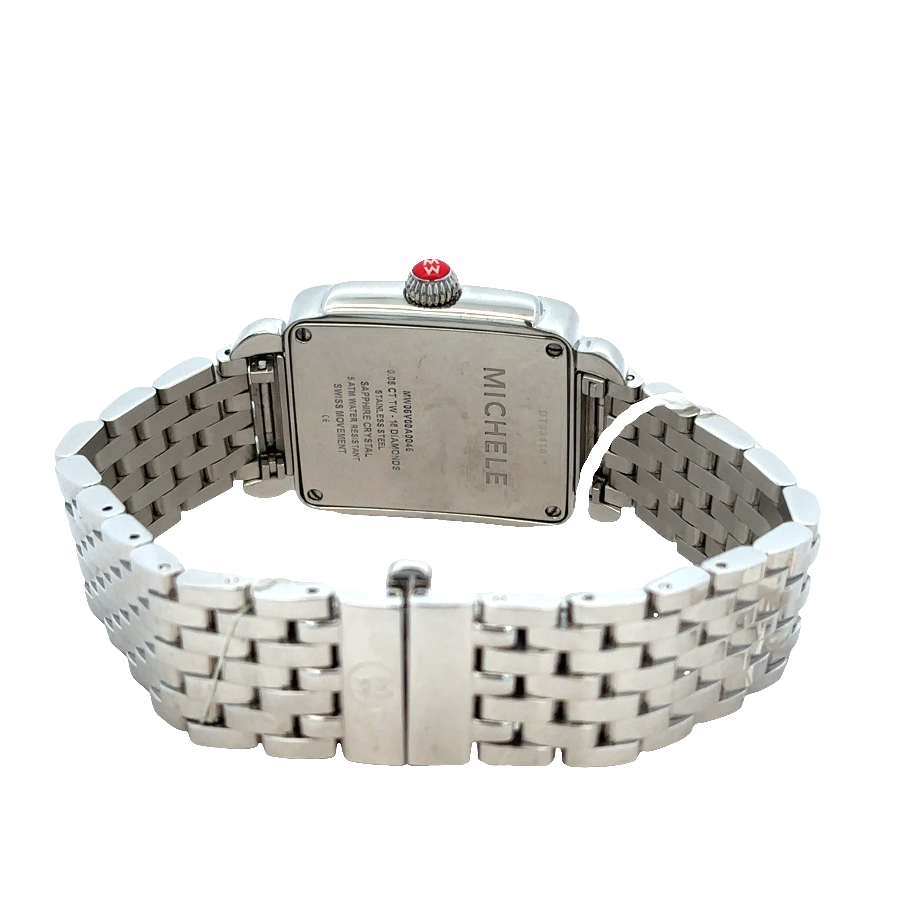 Estate Michele Deco Mid Stainless Steel Wristwatch – Ref. MW06V00A004