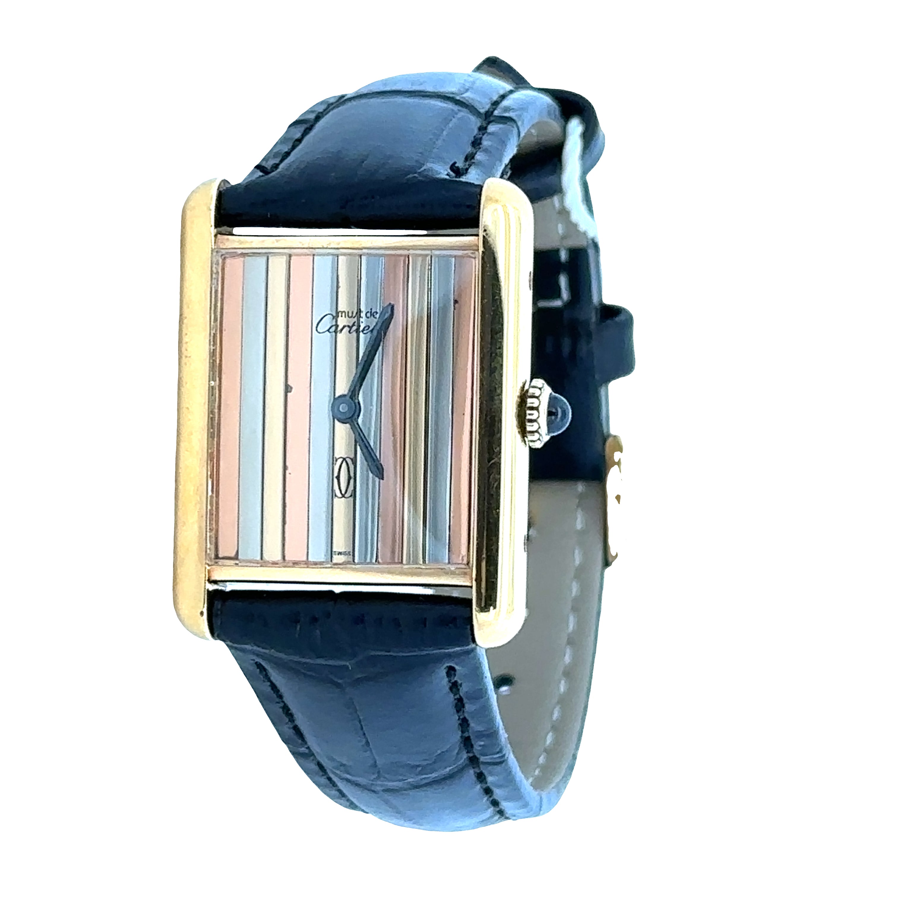 Pre-Owned Must de Cartier Tank Wristwatch – Reference 60029 – 23mm x 31mm – Circa 1980s