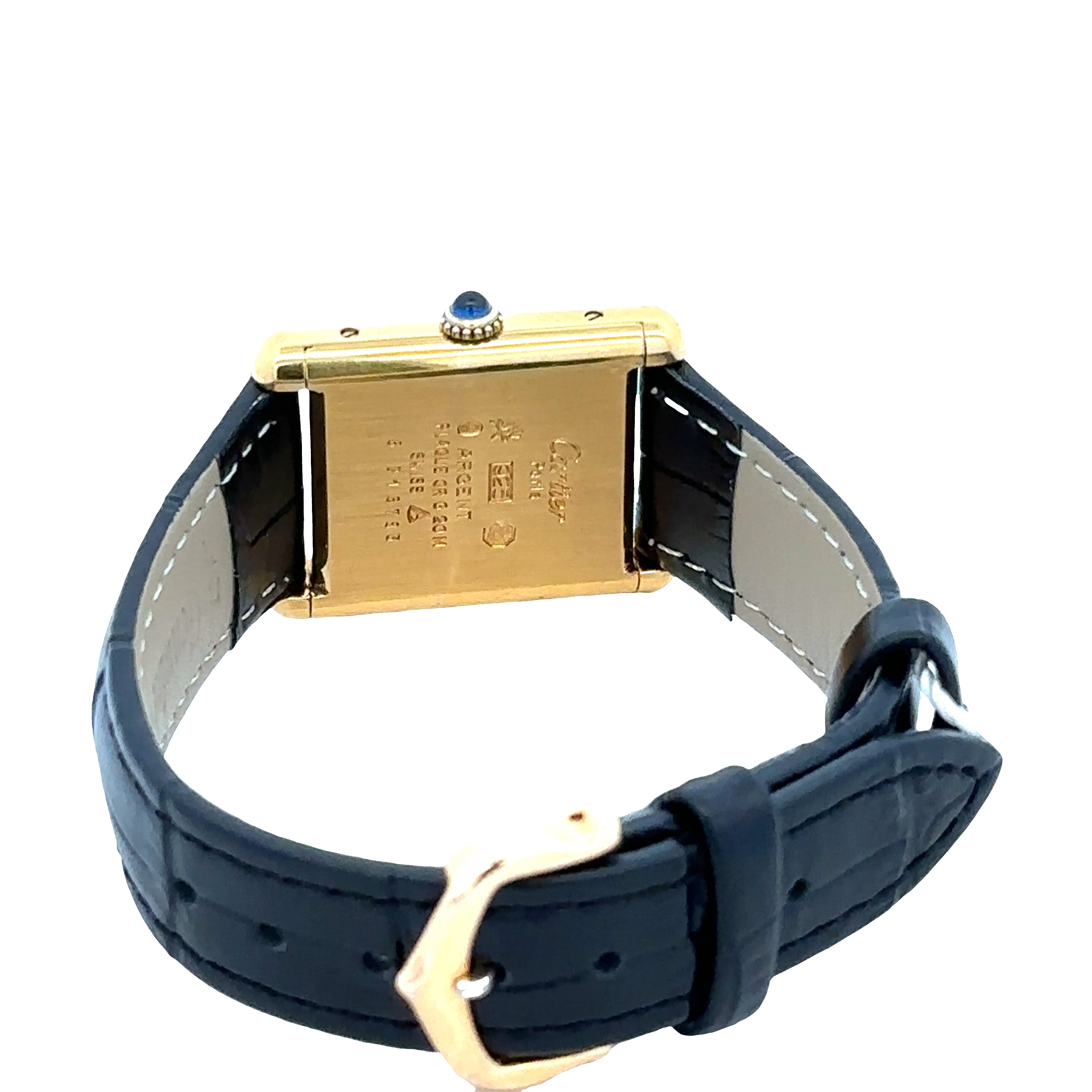 Pre-Owned Must de Cartier Tank Wristwatch – Reference 60029 – 23mm x 31mm – Circa 1980s