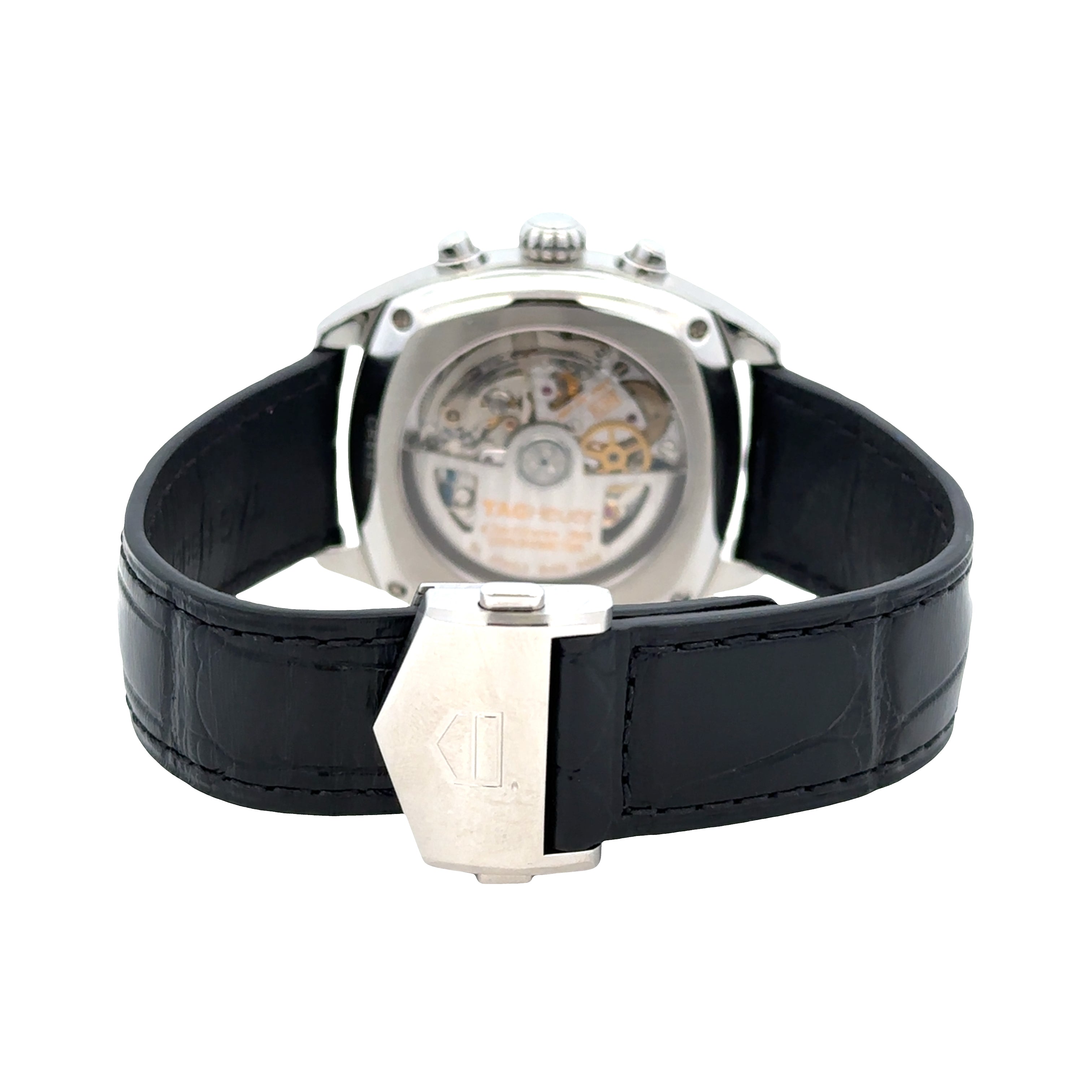 Estate Tag Heuer “Manza” Chronograph Wristwatch – Rare Zenith El Primero Movement, 38mm