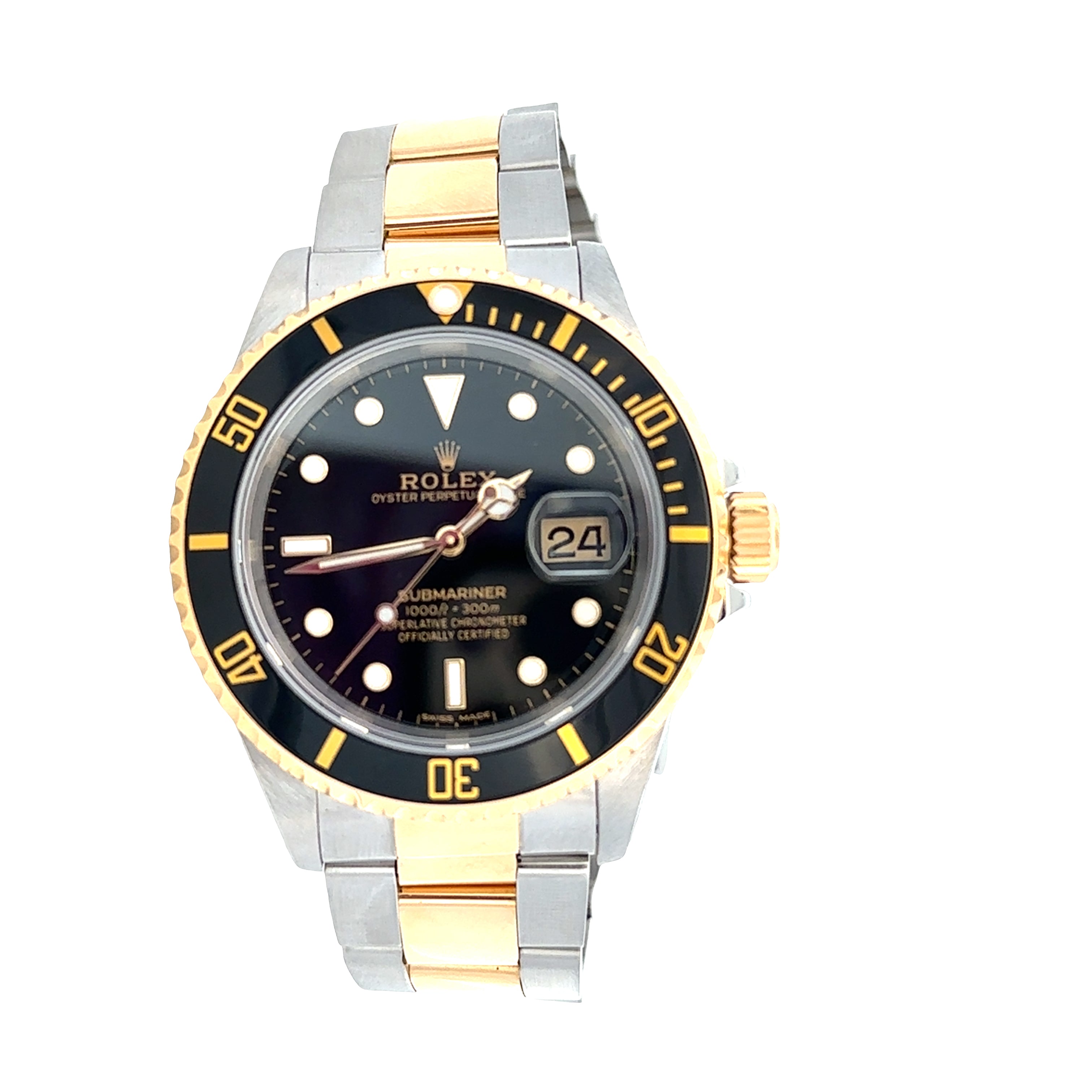 Pre-Owned Rolex Submariner Stainless Steel & 18k Yellow Gold – 40mm (1992)
