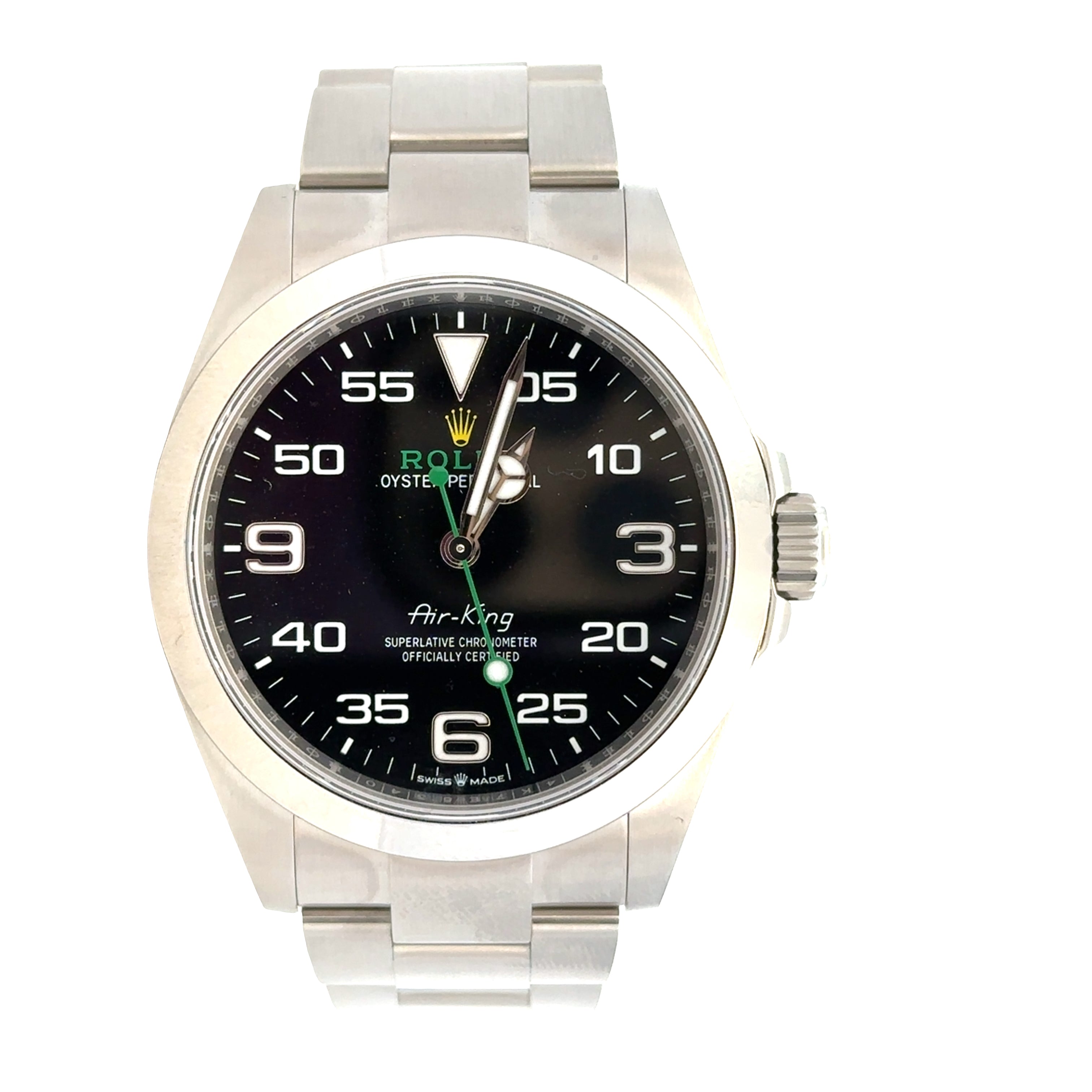 Pre-Owned Rolex Air-King Stainless Steel Wristwatch – Ref. 126900