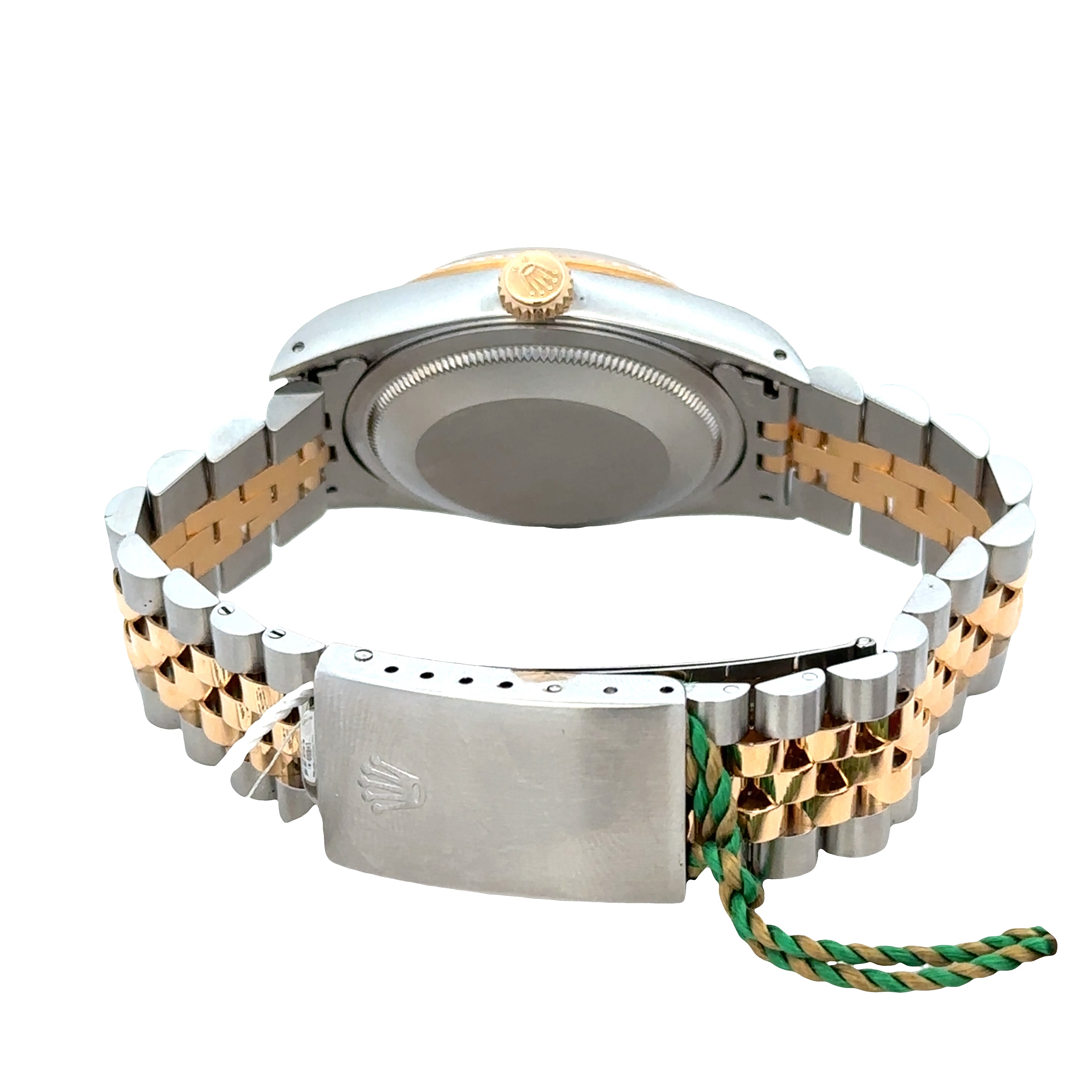 Vintage Pre-Owned Rolex Datejust Two-Tone Stainless Steel & 18k Yellow Gold Wristwatch – Reference 16233 – 36mm