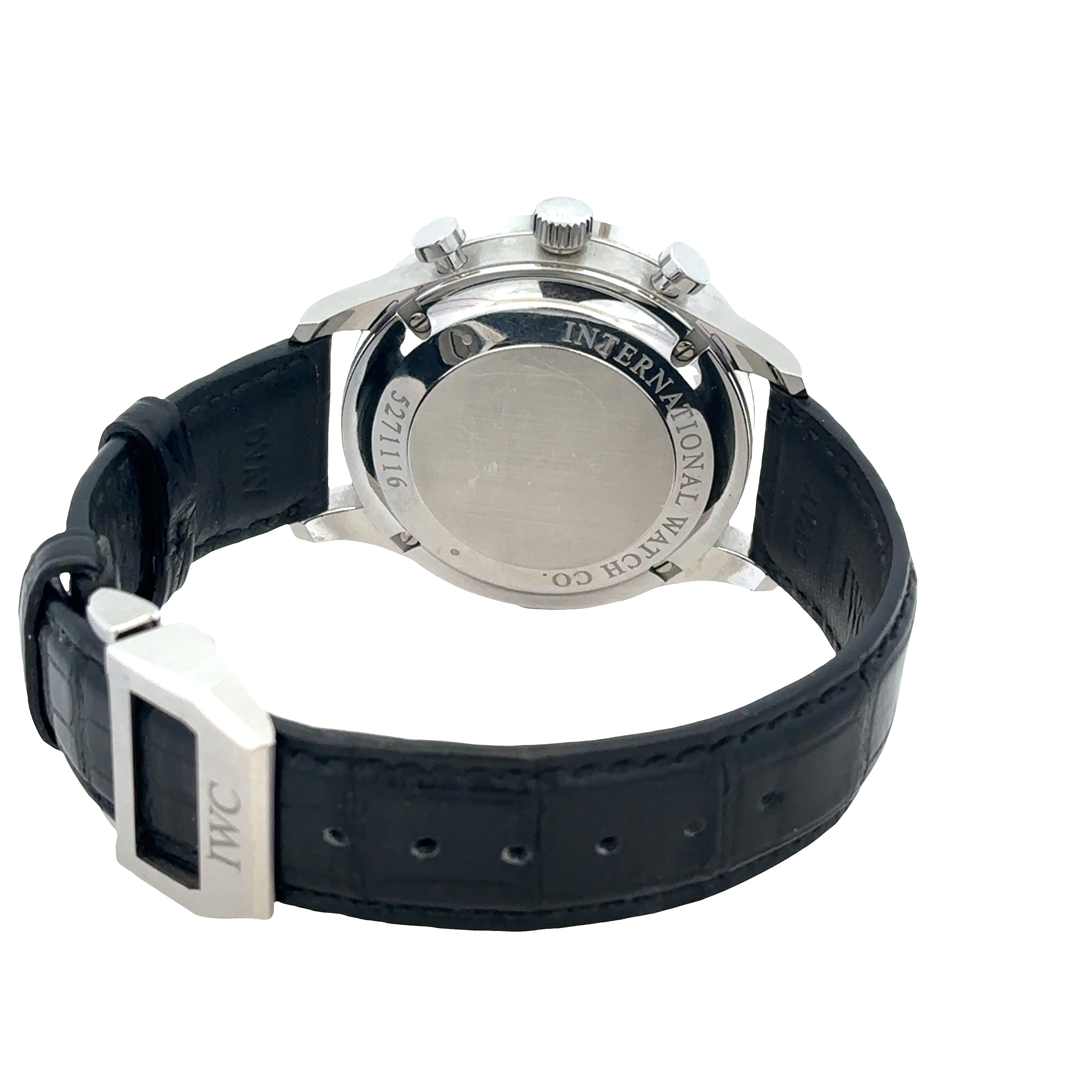 Pre Owned IWC Portugieser Chronograph Ref. IW371445 Stainless Steel Automatic Watch