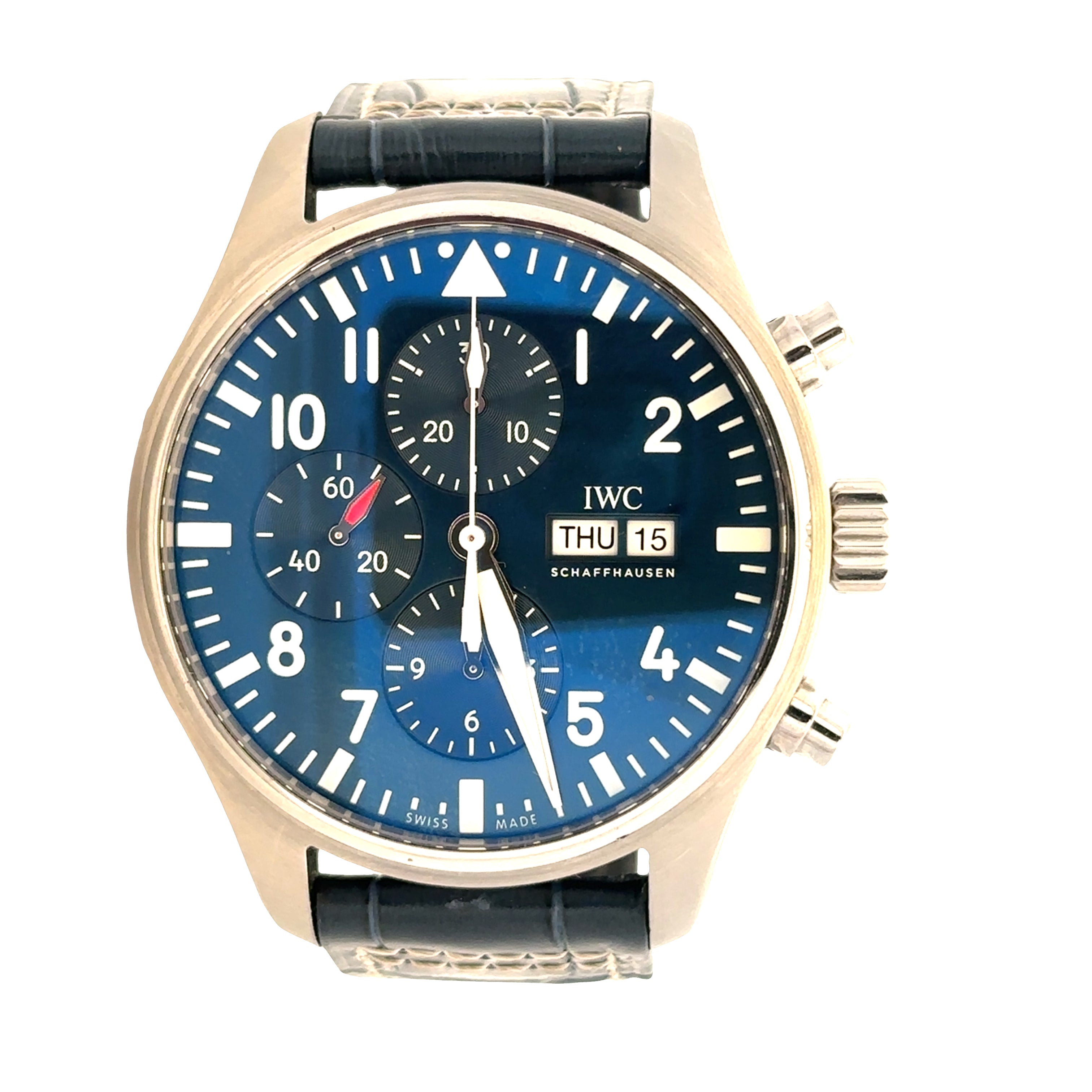 Pre Owned IWC Pilot's Chronograph Ref. IW378003 Stainless Steel Automatic Watch