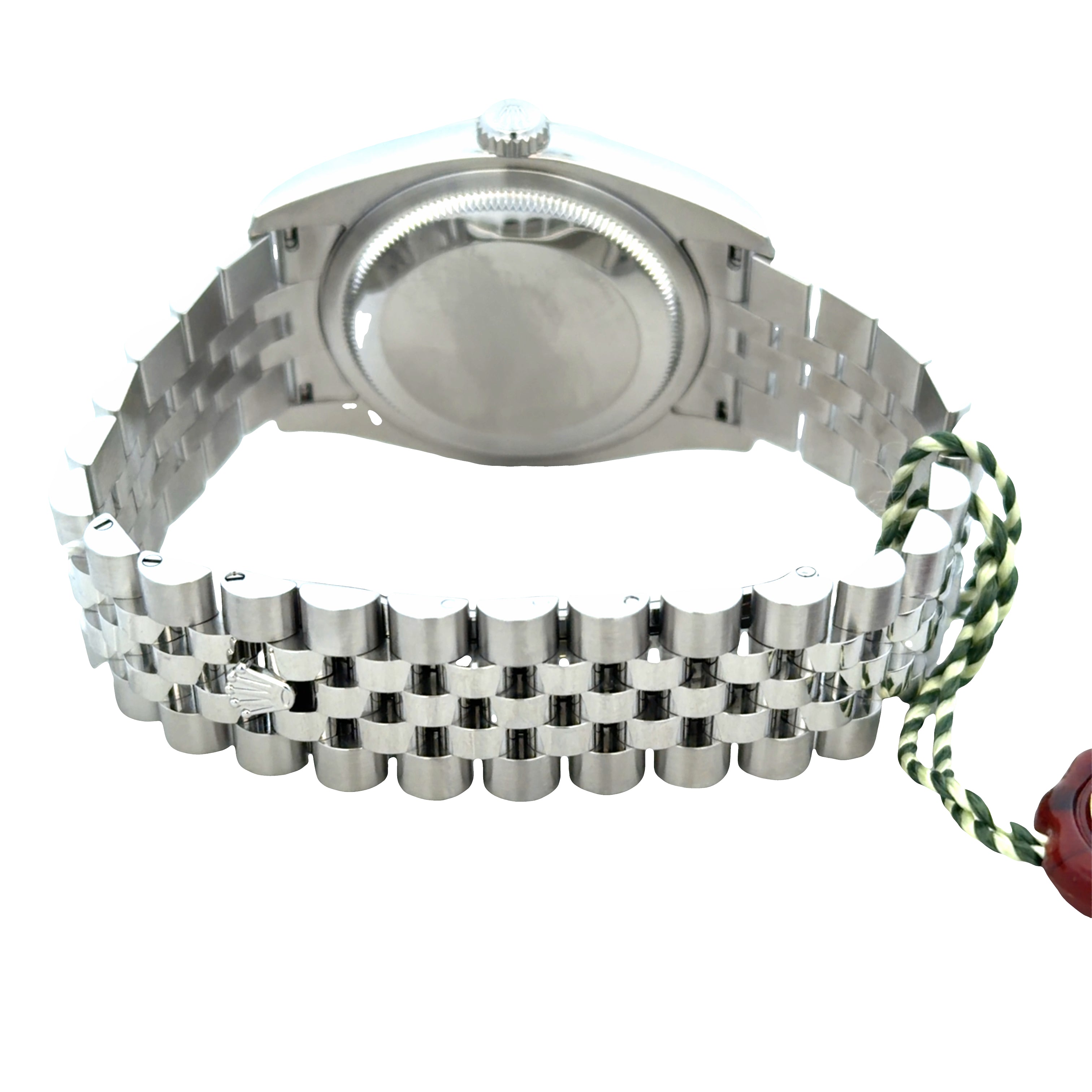 Pre-Owned Rolex Datejust Tuxedo Stainless Steel & 18k White Gold Wristwatch – Reference 116234 – 36mm