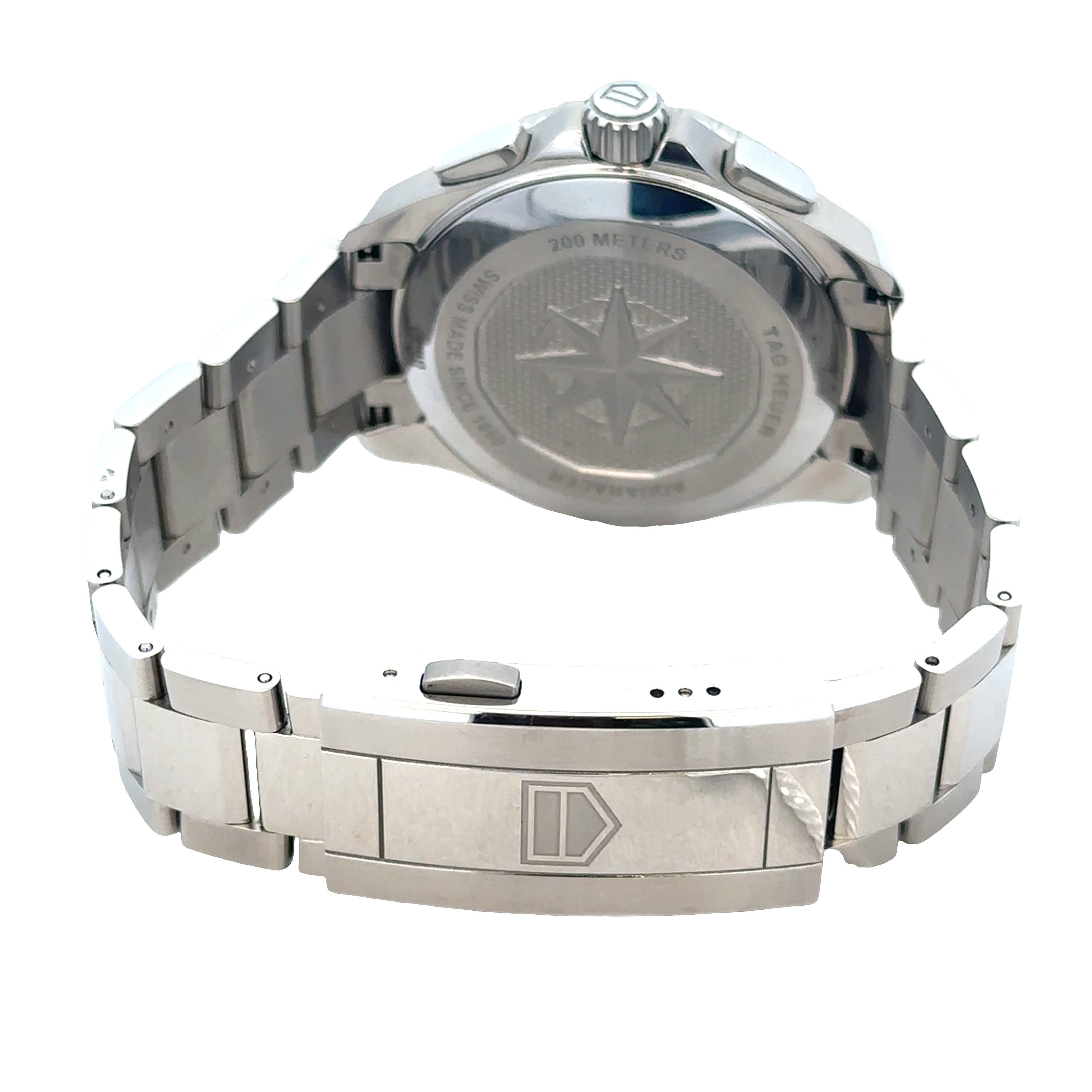 Pre-Owned TAG Heuer Aquaracer Professional 200 Chronograph Stainless Steel Wristwatch – Reference CBP1113.BA0627 – 40mm