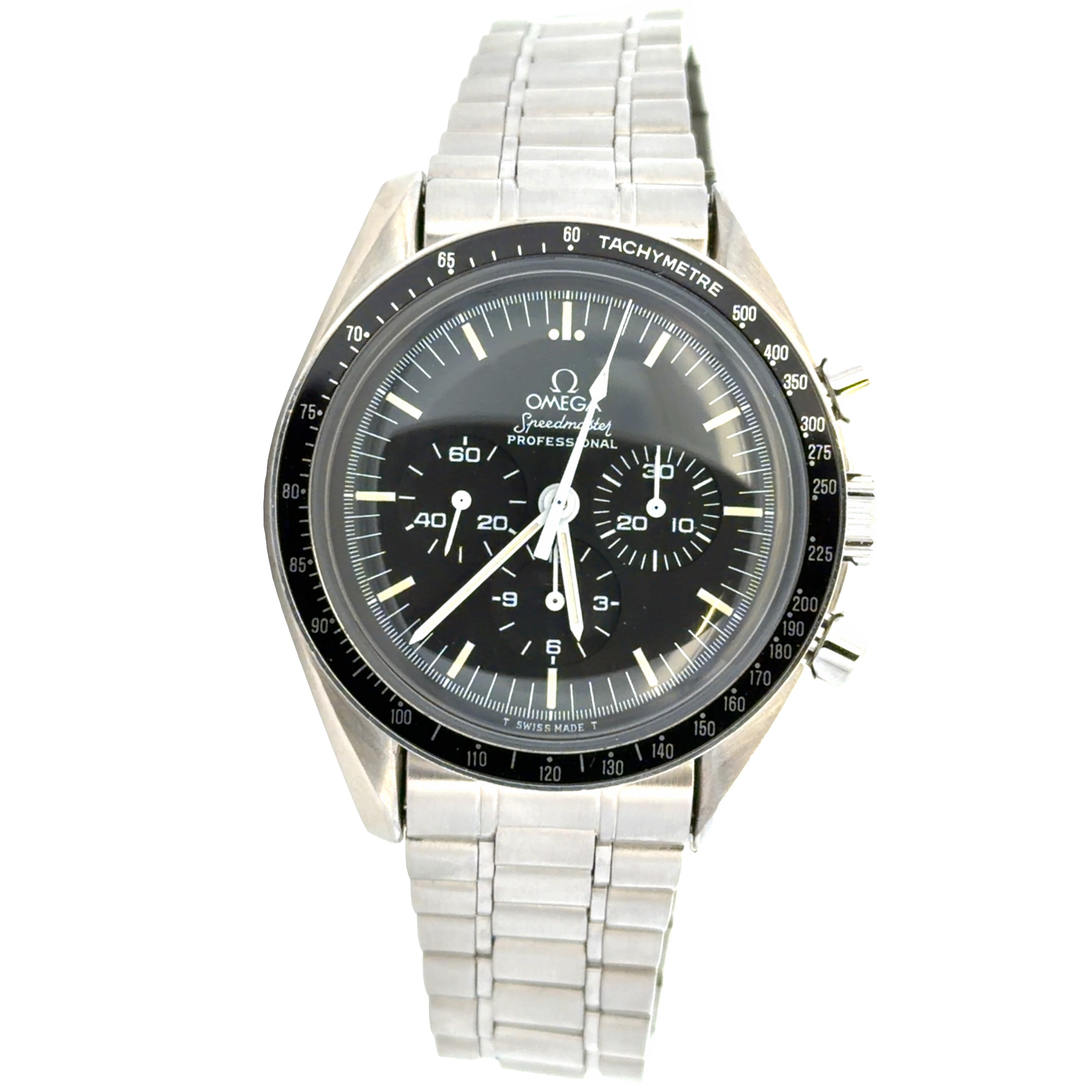 Vintage Pre-Owned Omega Seamaster Limited Edition Stainless Steel Chronograph Wristwatch – Reference ST 145.022 – 40mm