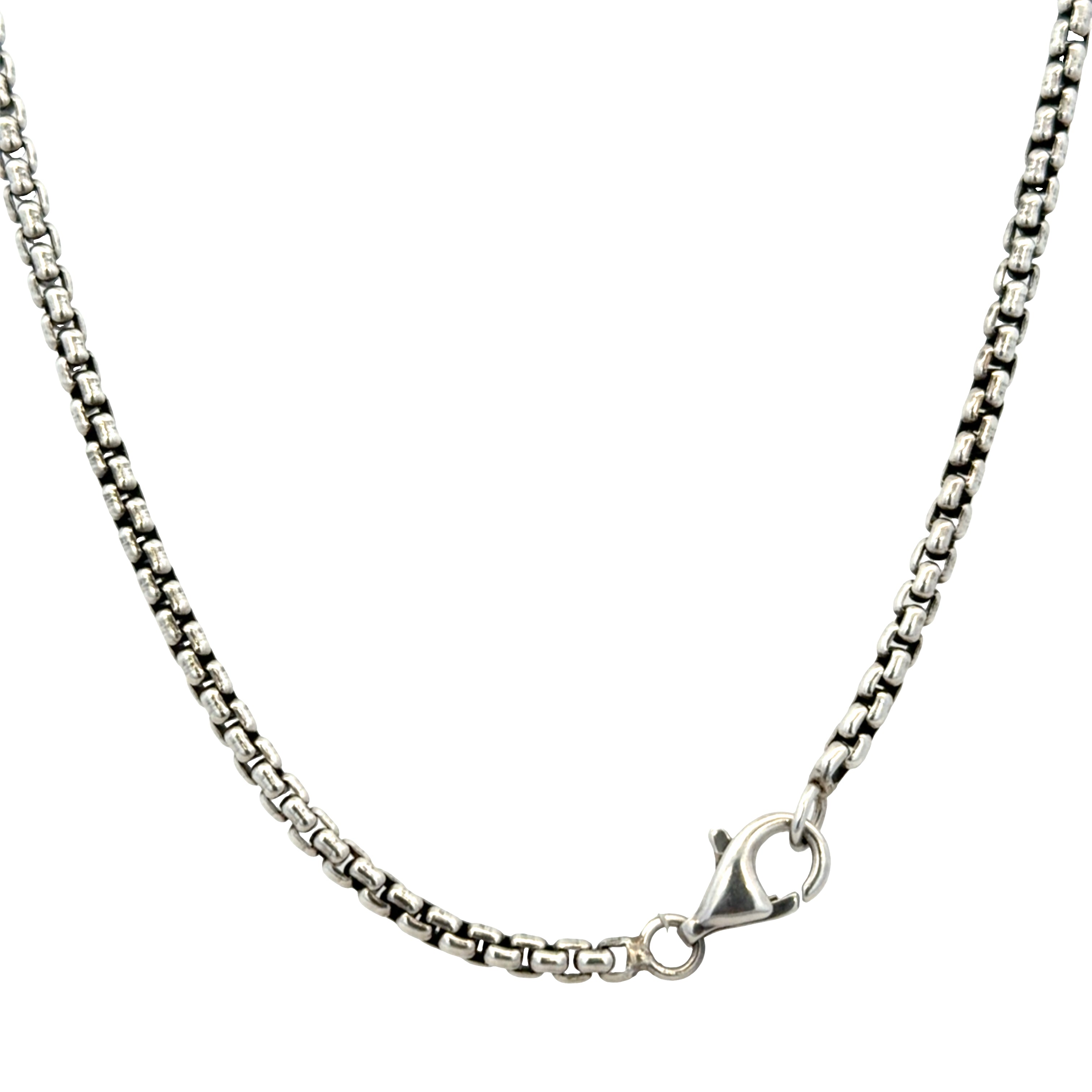 Estate David Yurman Sterling Silver & 14k Yellow Gold Acorn Pendant Necklace – 16"