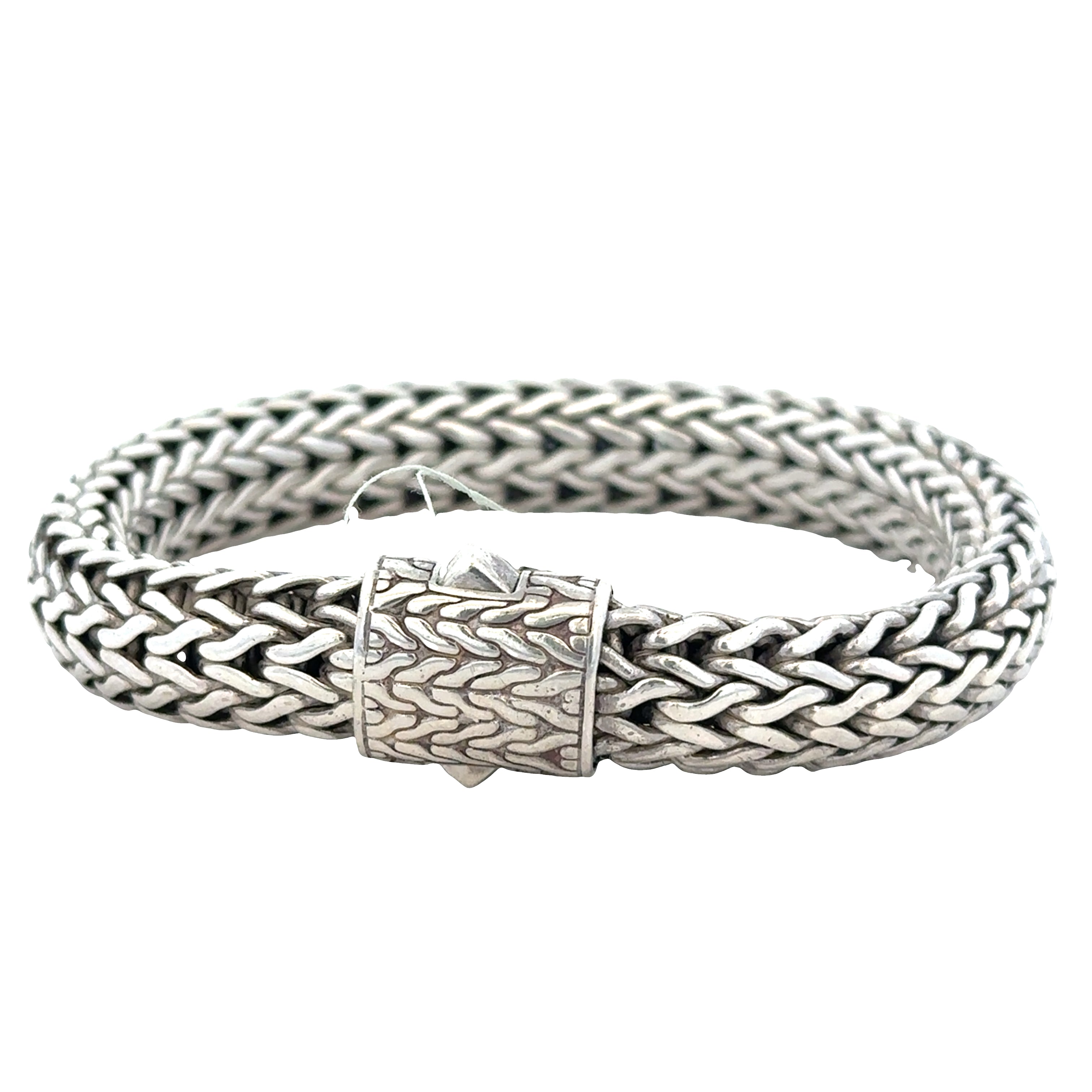 Estate John Hardy Sterling Silver Wheat Chain Bracelet – 7.5 Inches