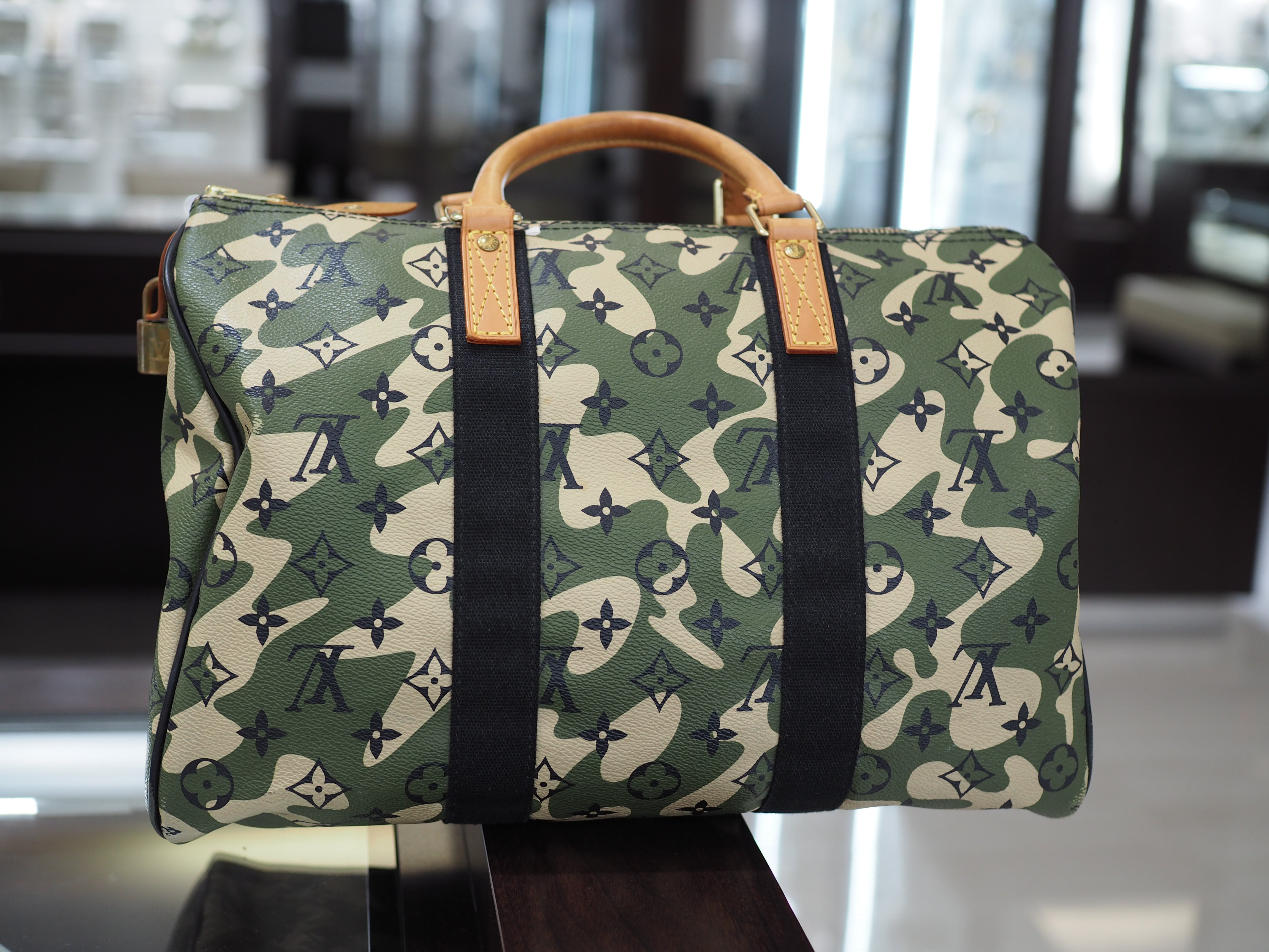 Pre-Owned Limited Edition Louis Vuitton x Takashi Murakami Monogramouflage Speedy 35 Handbag – M95773 – Circa 2008