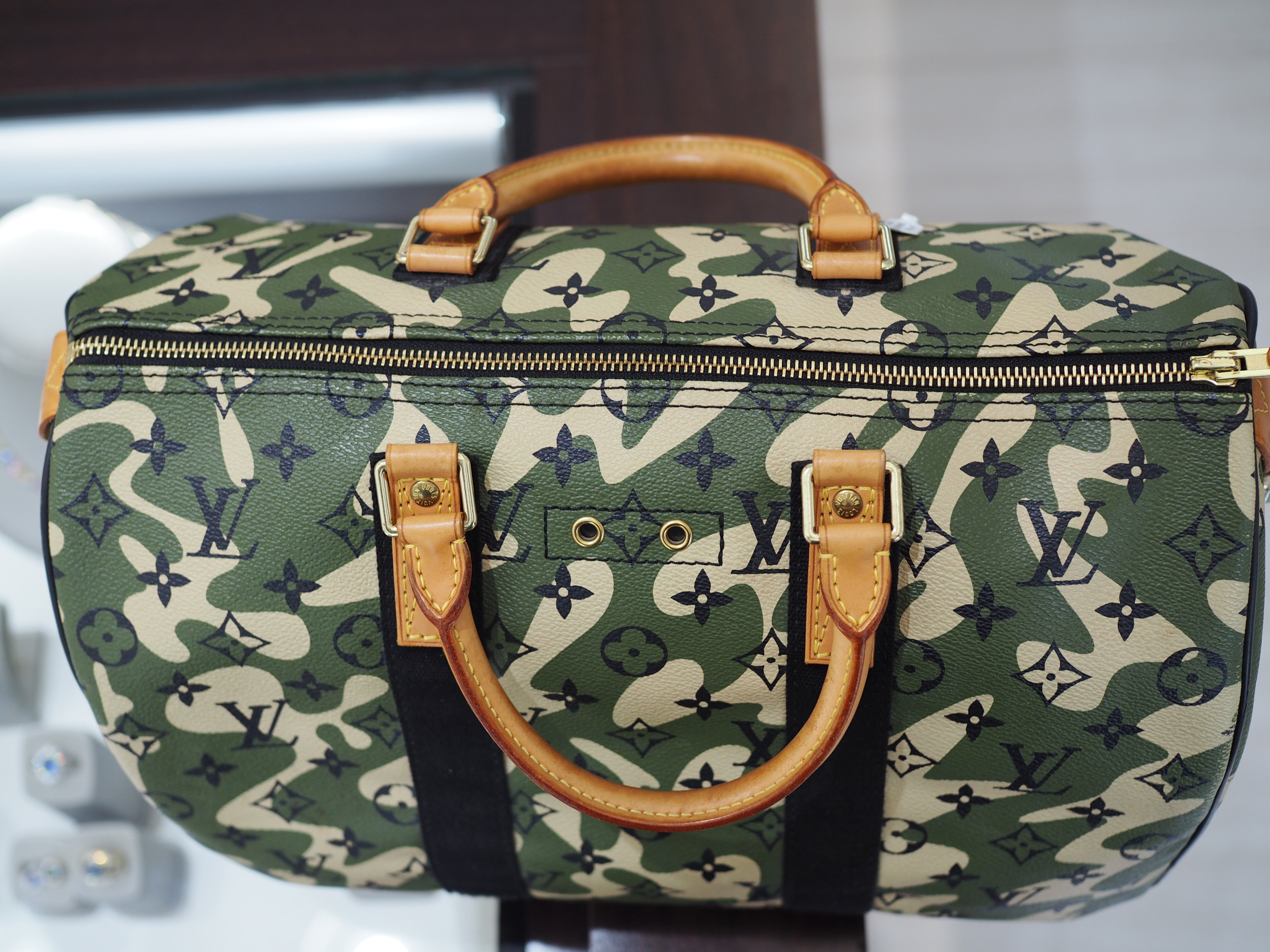Pre-Owned Limited Edition Louis Vuitton x Takashi Murakami Monogramouflage Speedy 35 Handbag – M95773 – Circa 2008