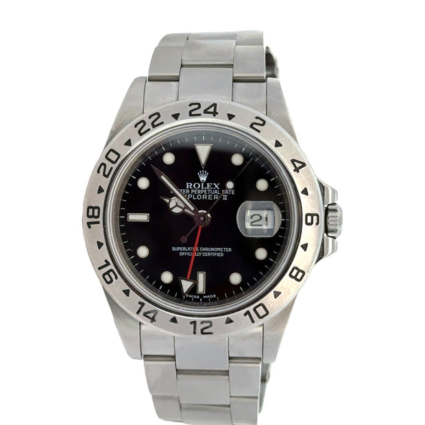 Pre-owned Rolex Explorer II Wristwatch #16570