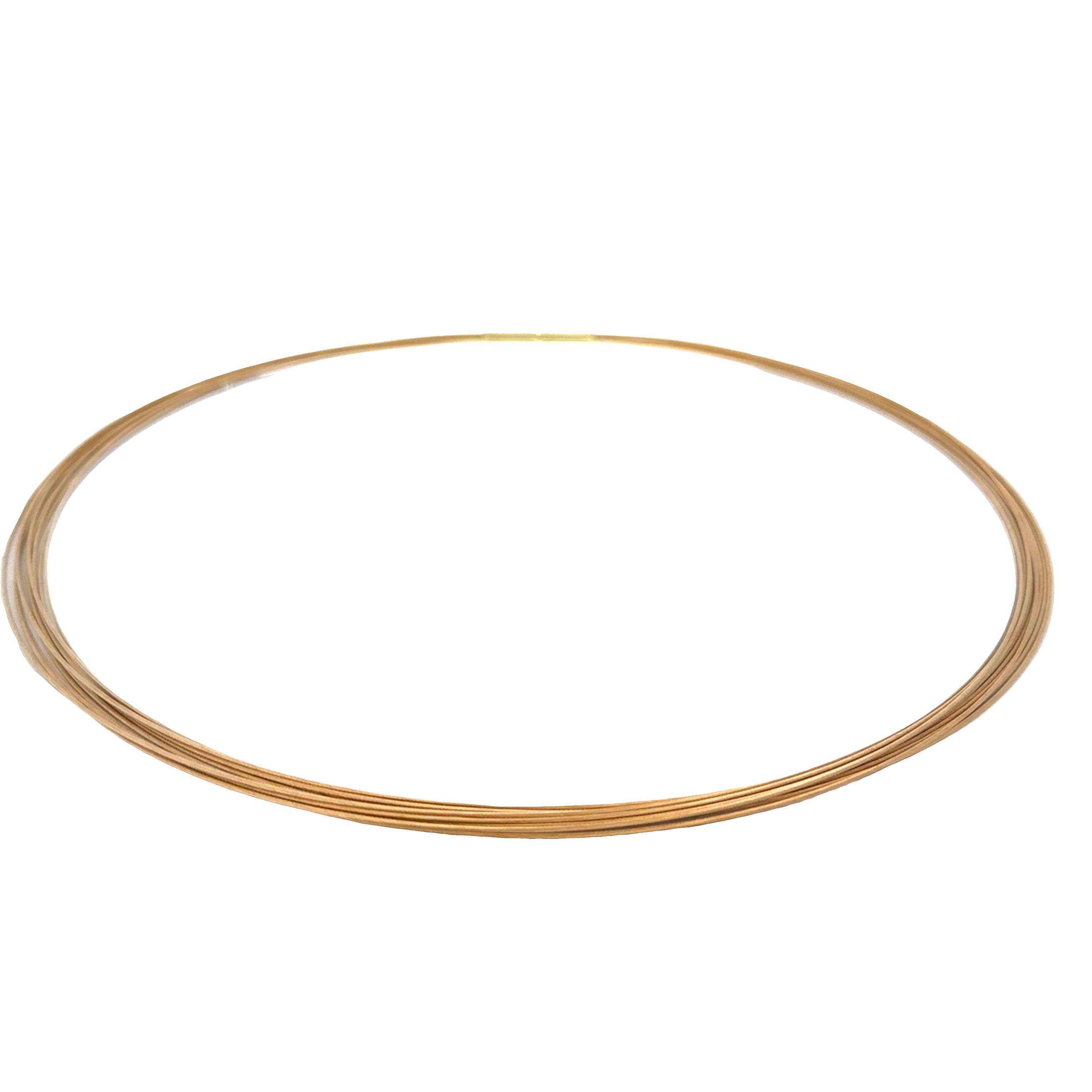 14k Yellow Gold Multi-Strand Gold Wire Necklace – 18"