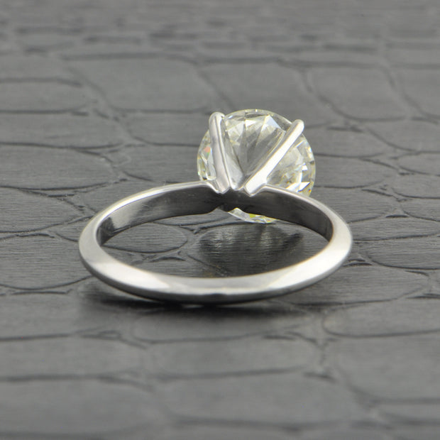 GIA 2.32 ct. Round Brilliant Cut Diamond Engagement Ring