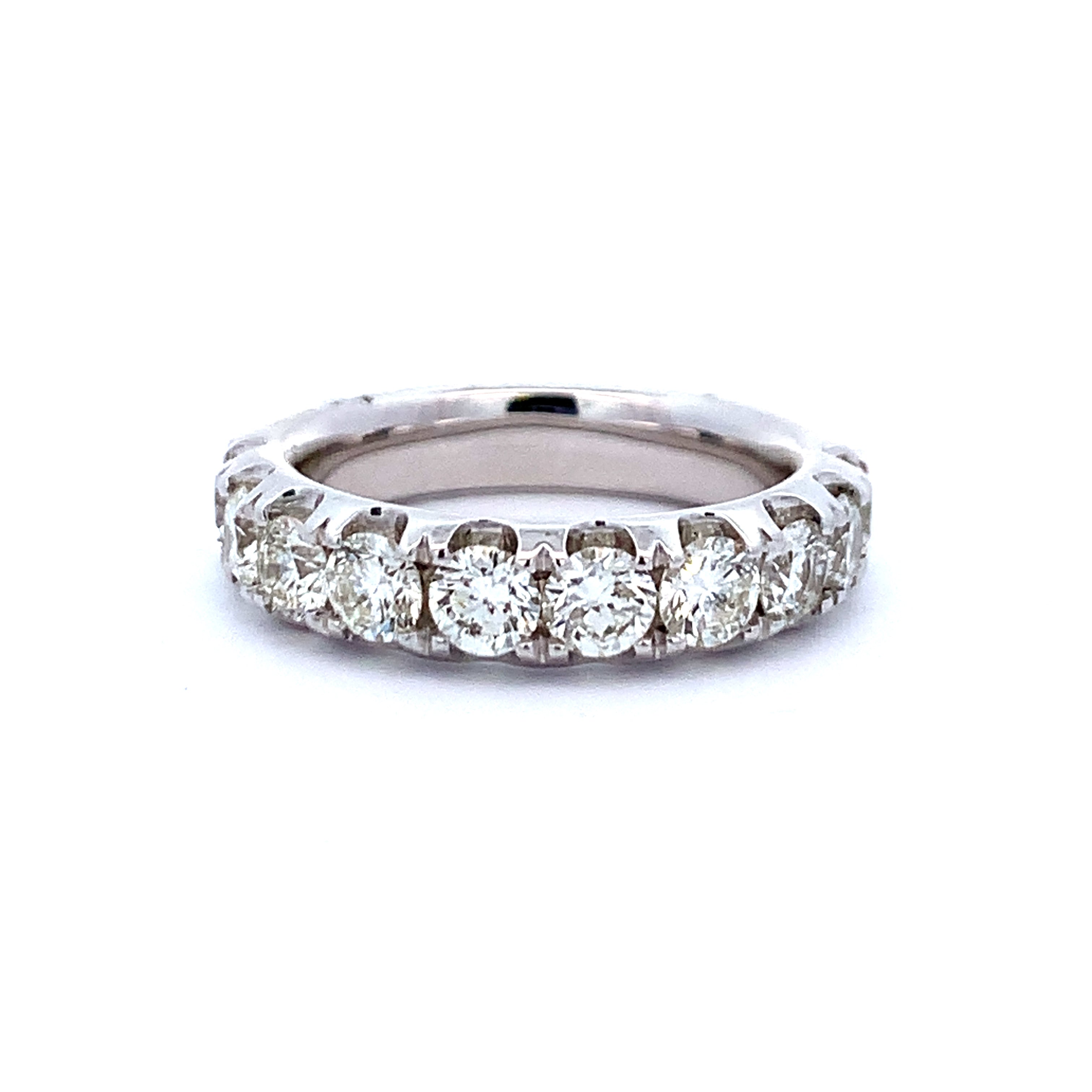 2.0 CTW Diamond Band in White Gold