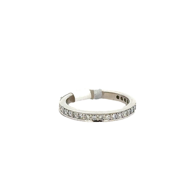 .25 CTW Diamond Band in Platinum Size 3.25