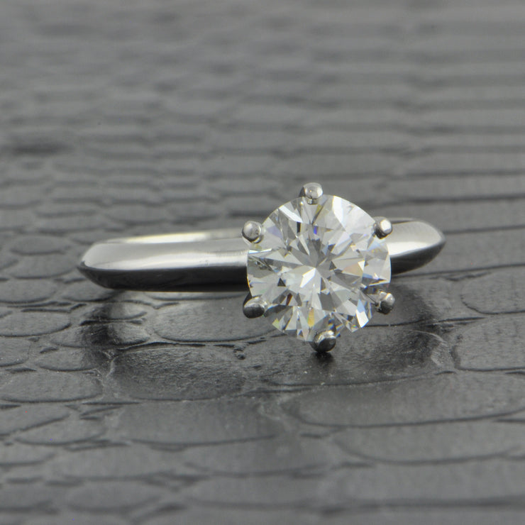 Tiffany & Co. 1.53 ct. Round Brilliant Cut Diamond Engagement Ring