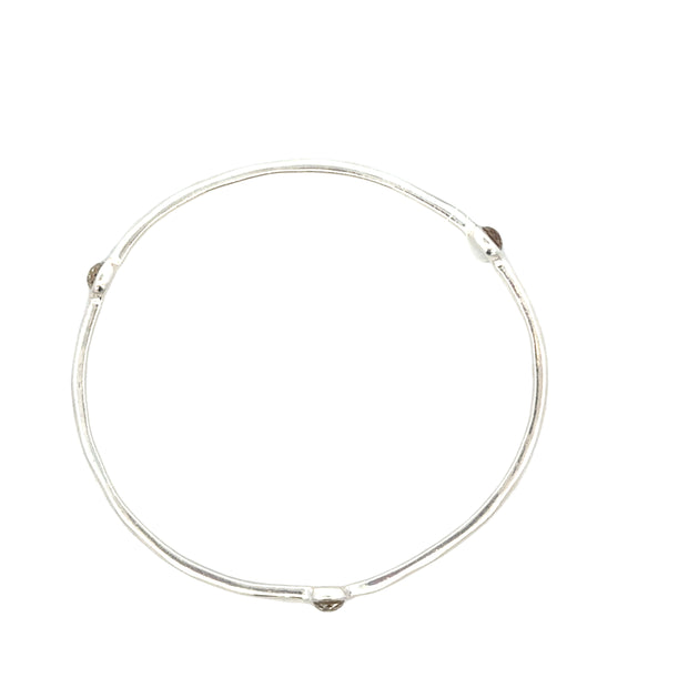 Ippolita Rock Crystal Bangle in Sterling Silver