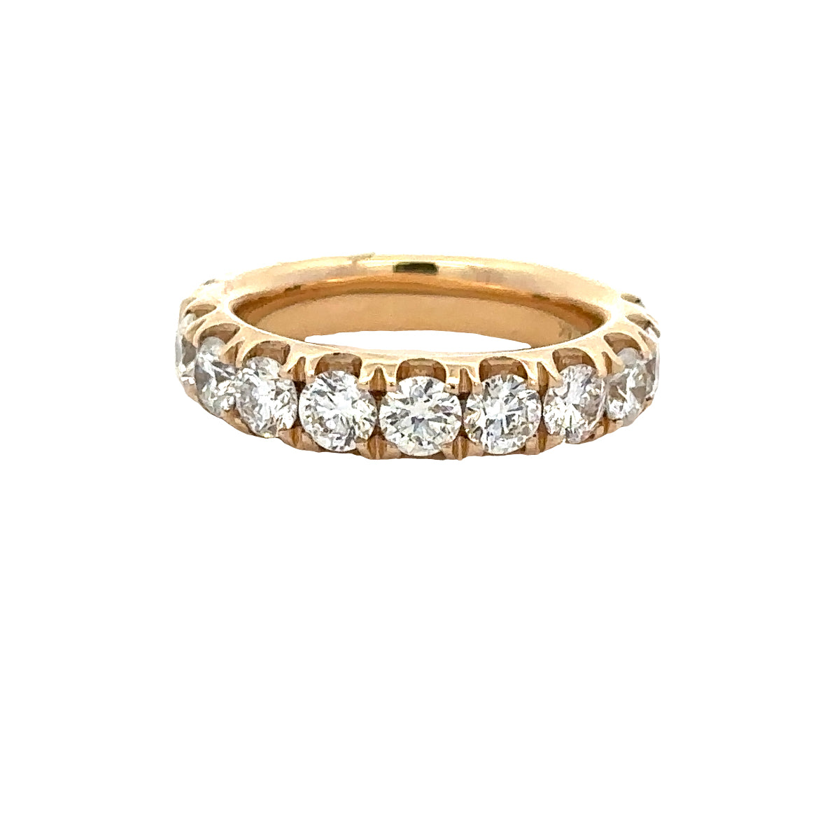 Statement 2.0 CTW Diamond Wedding Band in Yellow Gold