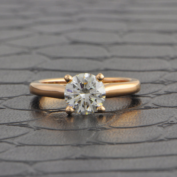 Estate 1.03 ct. H-VVS1 Diamond Engagement Ring By Cartier