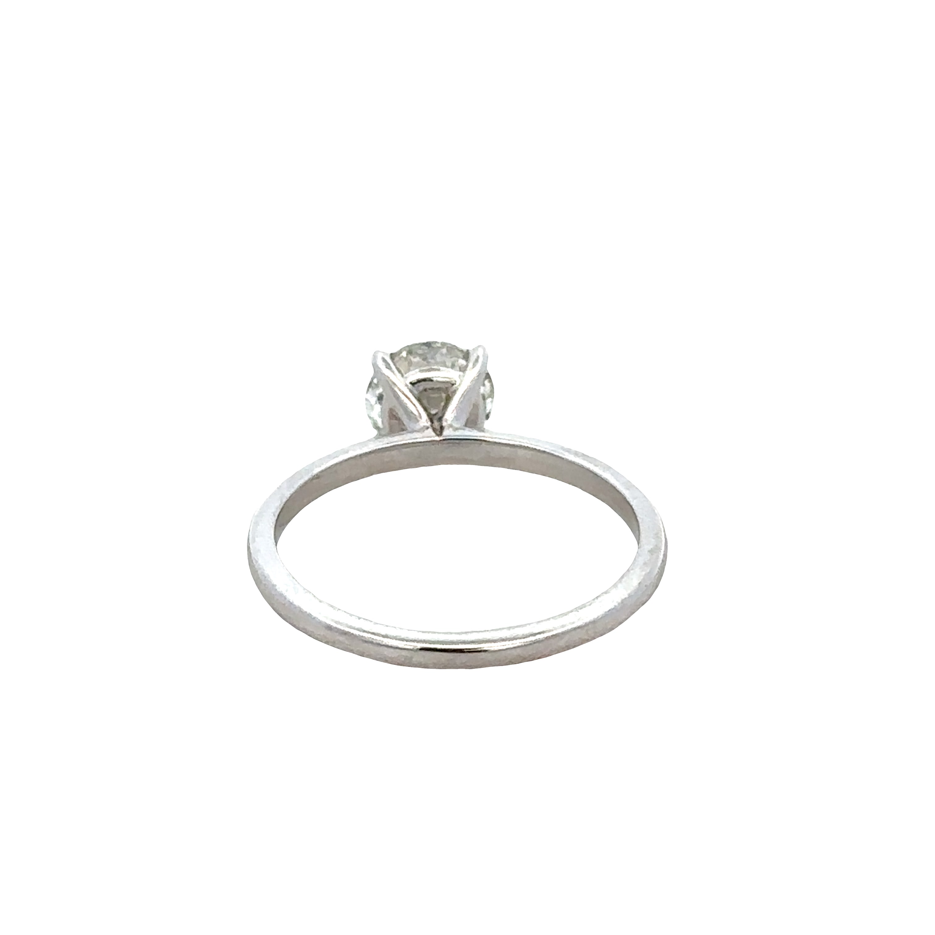 14k White Gold 1.04ct GIA Diamond Engagement Ring – Size 6.5