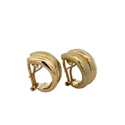 Statement 18k Yellow Gold Huggie Earrings by H. Stern