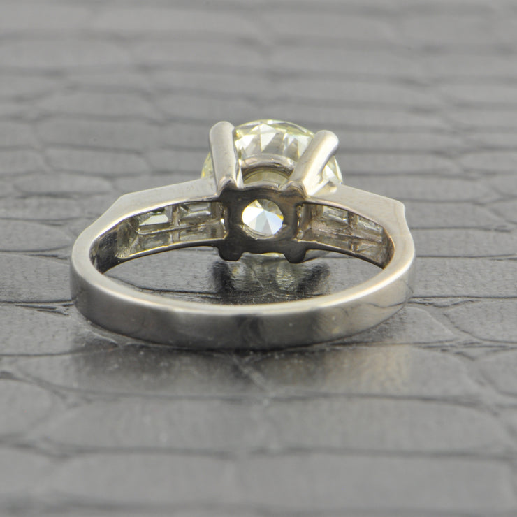 GIA 2.15 ct. M-VS1 Diamond Engagement Ring in White Gold