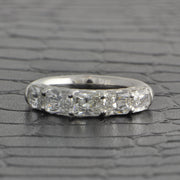 2.27 CTW Radiant Cut Diamond Band in Platinum