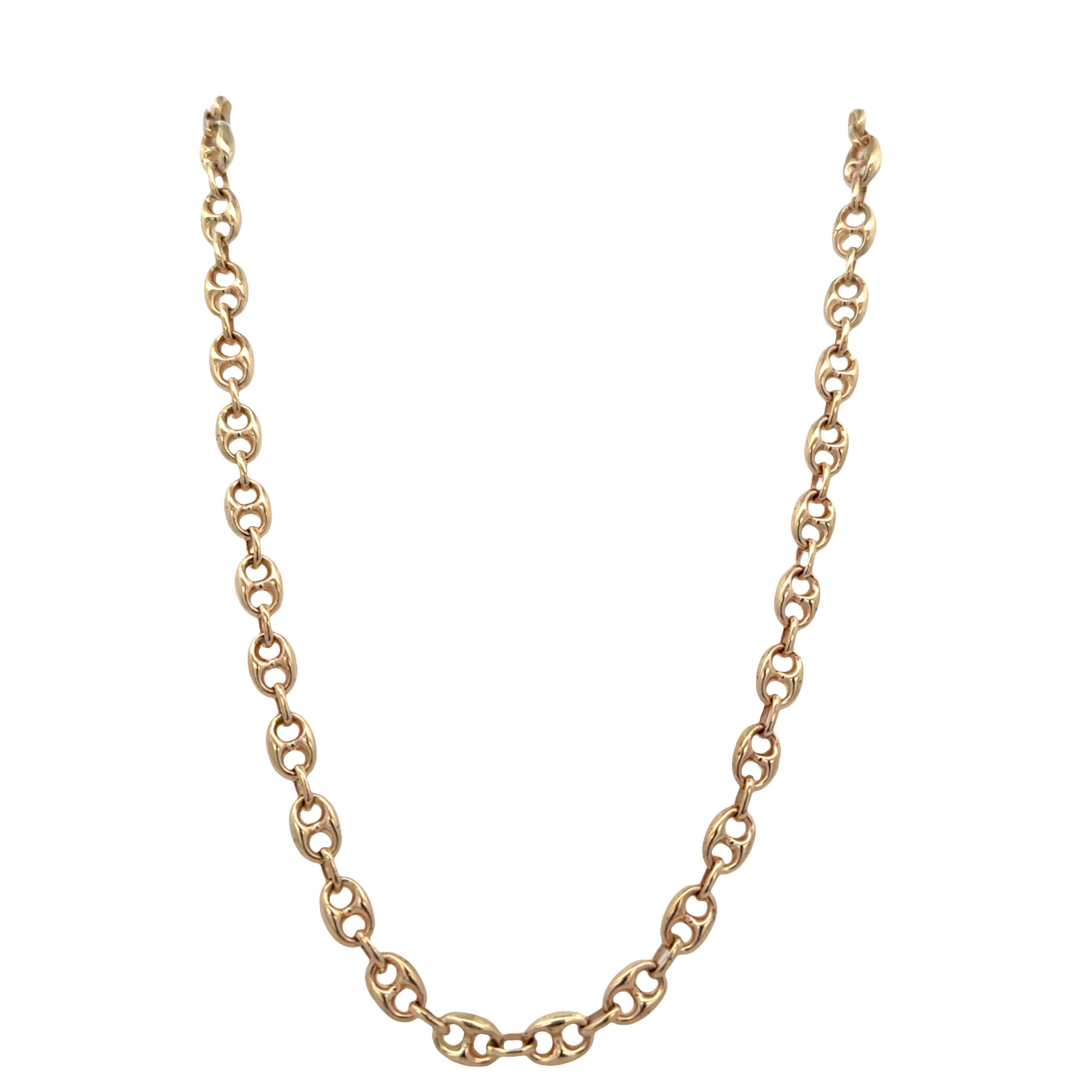 14k Yellow Gold Gucci / Mariner Link Chain Necklace – 18"