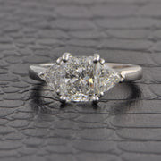 GIA 2.0 ct. I-VS1 Radiant Cut Diamond Engagement Ring in Platinum