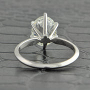 GIA 3.01 ct. I-SI1 Oval Cut Diamond Engagement Ring in White Gold