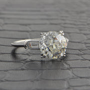 Vintage Art Deco 3.16 ct. J-I2 Old European Cut Diamond Engagement Ring