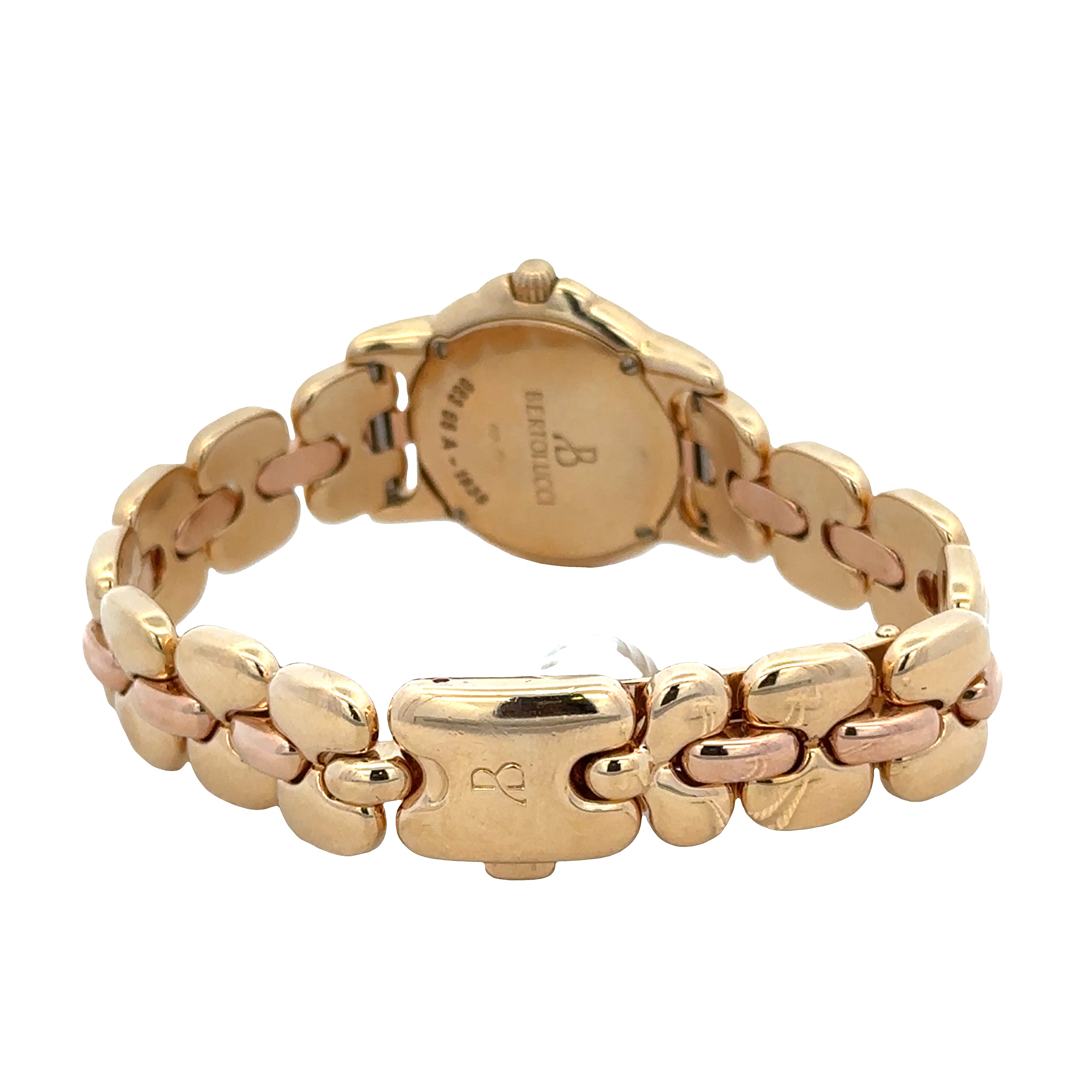 Pre-Owned Bertolucci 18k Yellow Gold Diamond Wristwatch – Ref. 9711