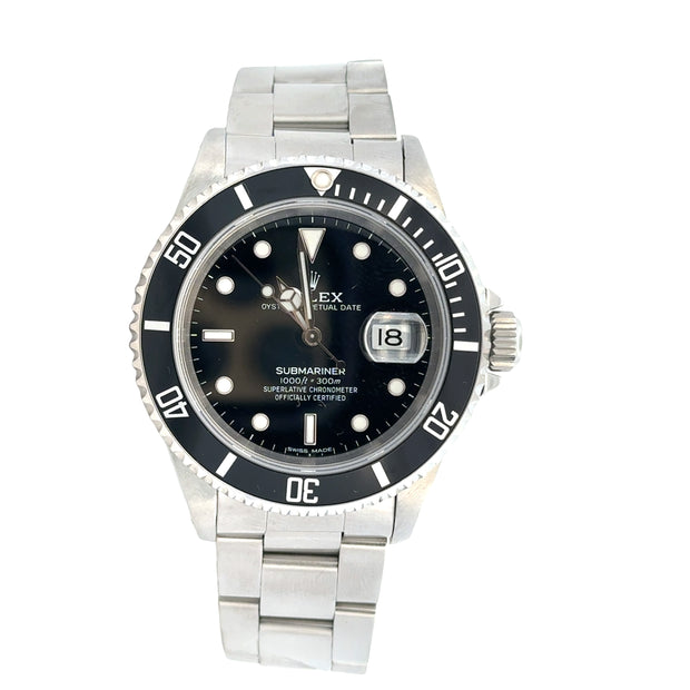 Vintage Rolex 40MM Black Submariner #3135