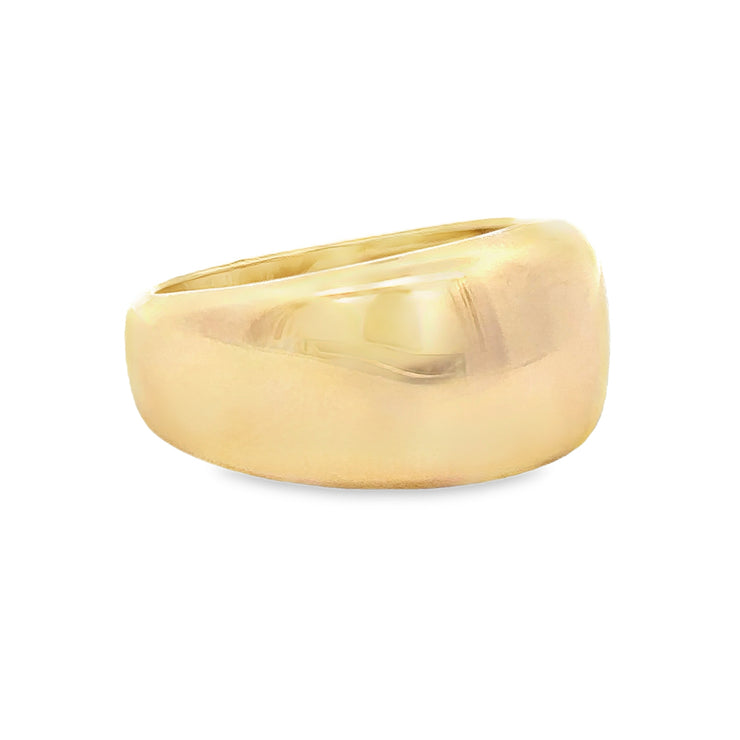 Vintage 1990s Cartier Dome Ring in 18k Yellow Gold