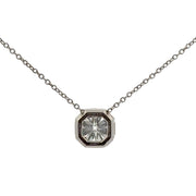 Estate 1.58 ct. Tiffany & Co. Lucida Cut Diamond Pendant in Platinum