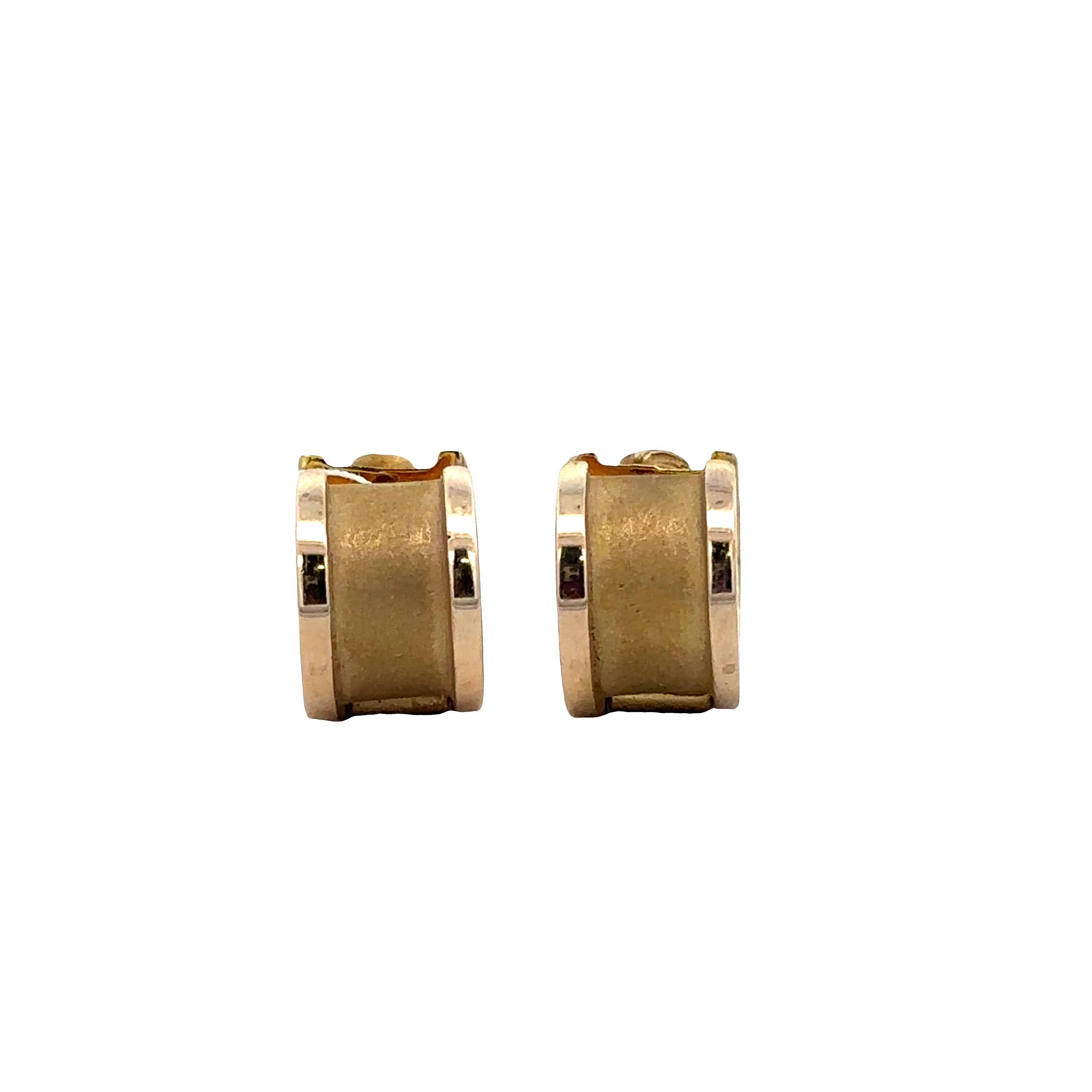 14k Yellow Gold Diamond Hoop Earrings – 0.22 CTW