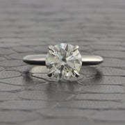 GIA 2.50 ct. J-VS2 Round Brilliant Cut Diamond Engagement Ring
