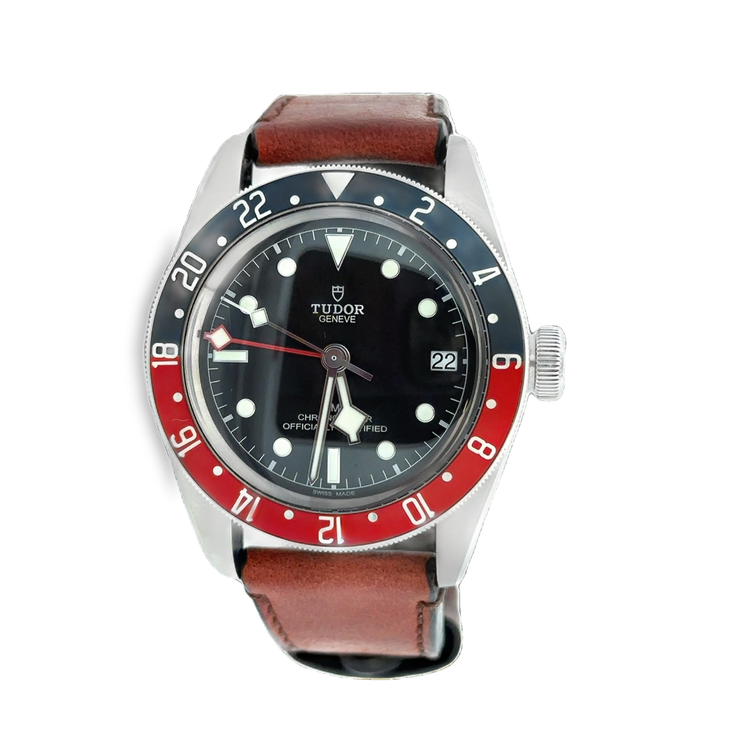 Tudor Black Bay GMT "Pepsi" Black Dial Wristwatch