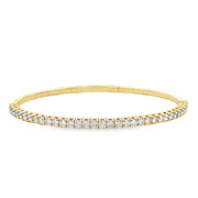 Flexible Diamond Bracelet in Yellow Gold