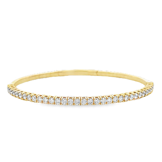 Flexible Diamond Bracelet in Yellow Gold